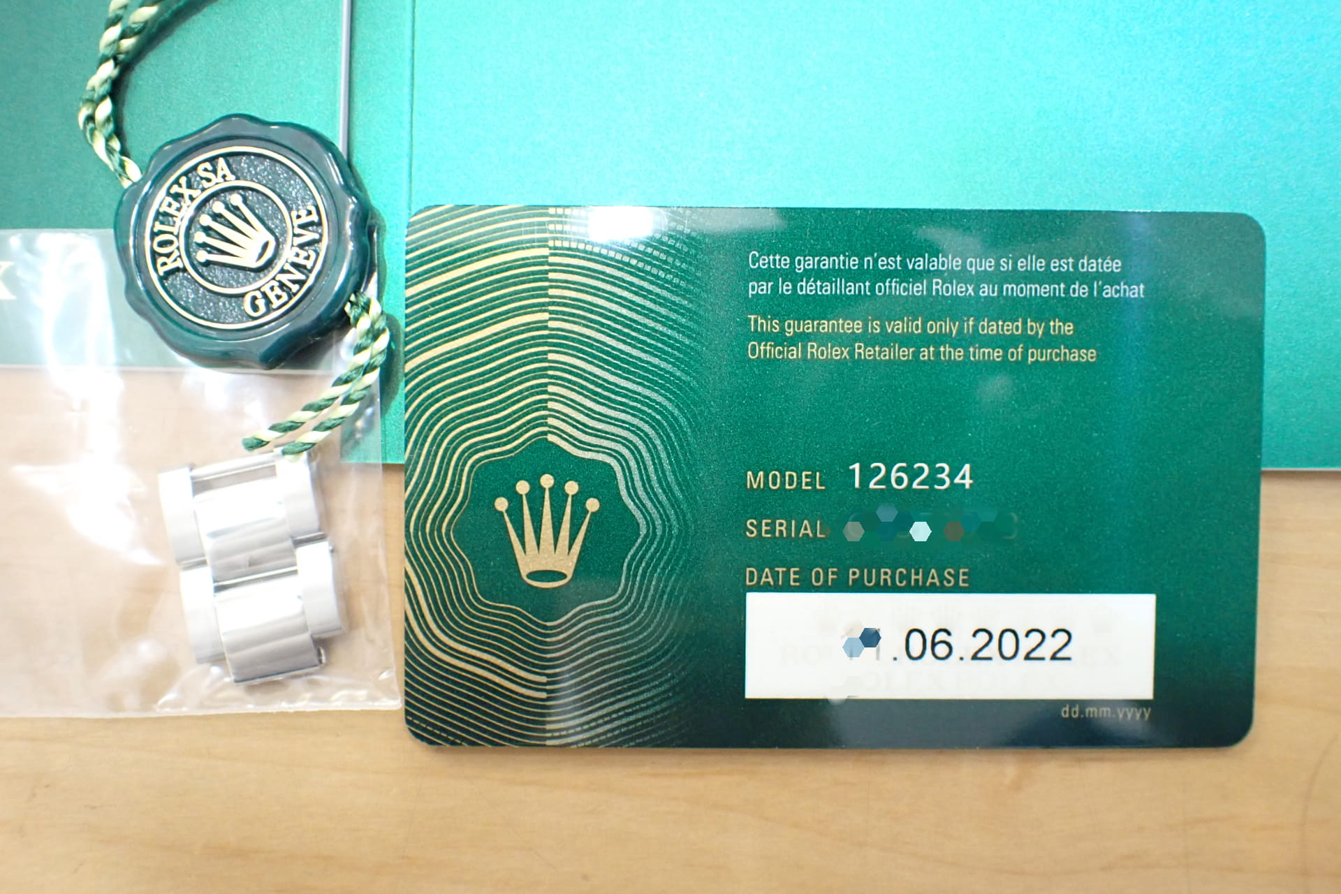 ROLEX/ロレックス デイトジャスト36 Ref.126234 スレートローマン フルーテッド ノンポリッシュ