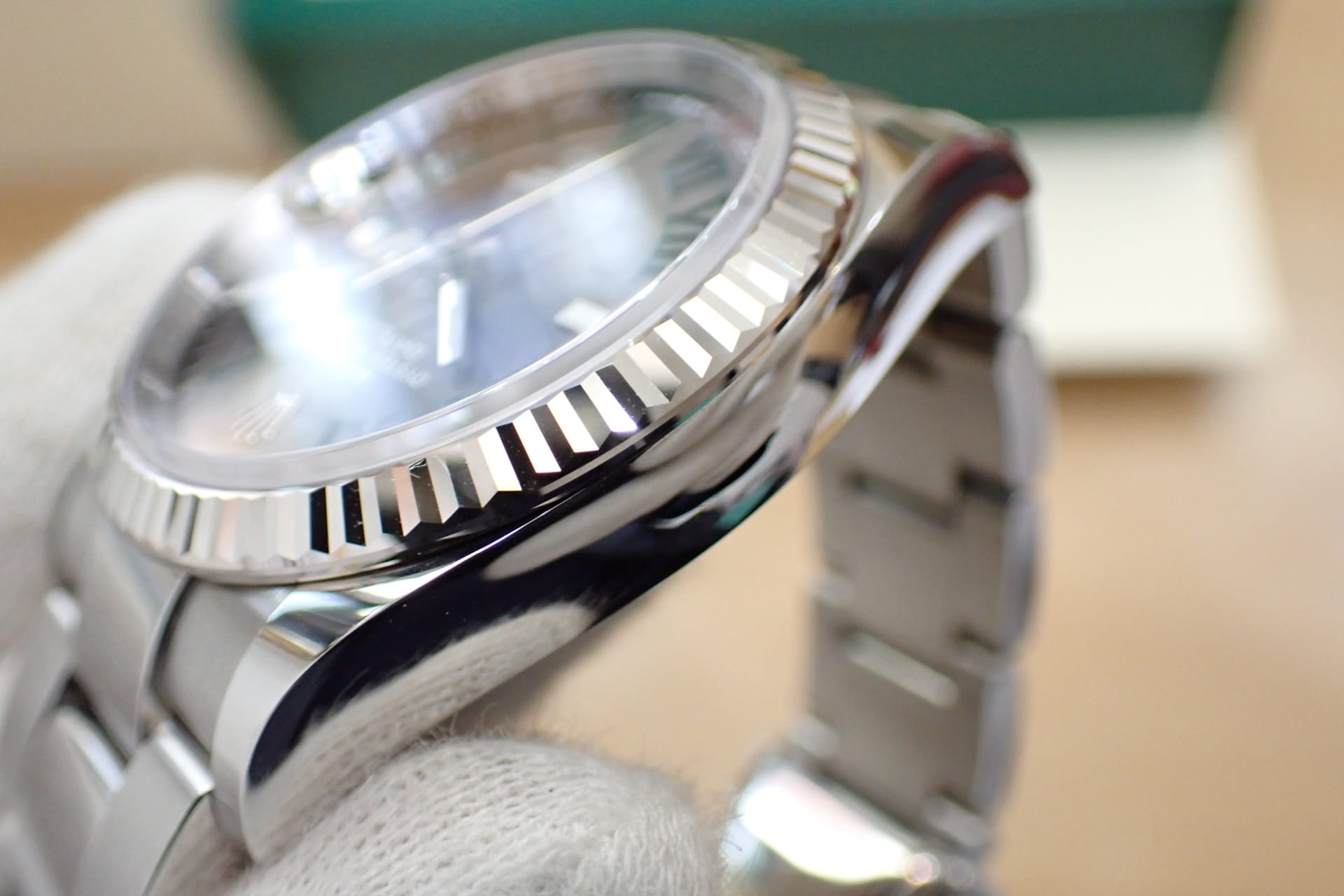 ROLEX/ロレックス デイトジャスト36 Ref.126234 スレートローマン フルーテッド ノンポリッシュ