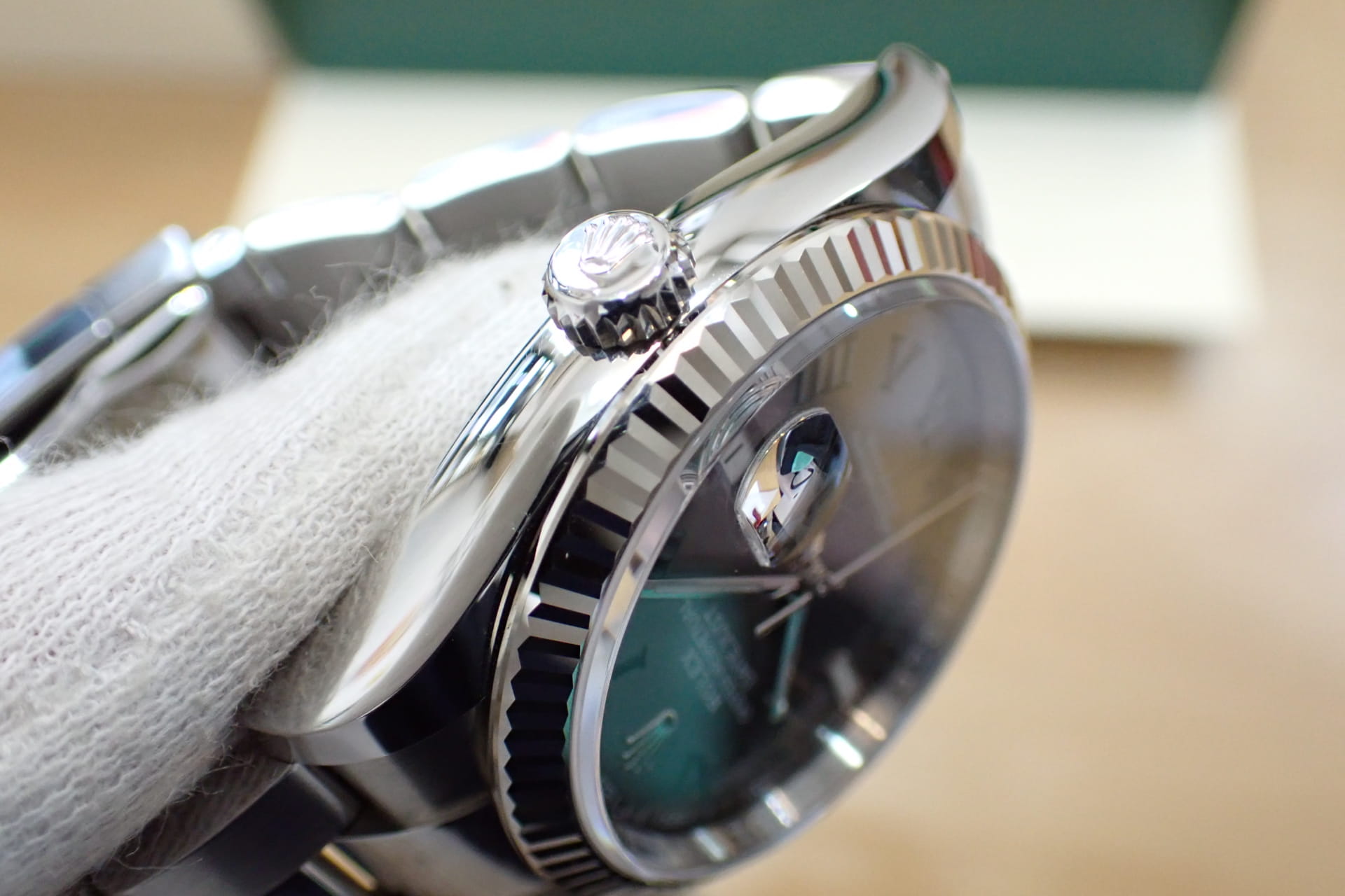 ROLEX/ロレックス デイトジャスト36 Ref.126234 スレートローマン フルーテッド ノンポリッシュ