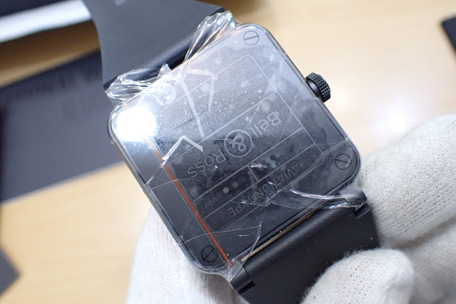 Bell&Ross/ベル&ロス BR-03 ジャイロコンパス Ref: BR03A-CPS-CE/SRB セラミック製