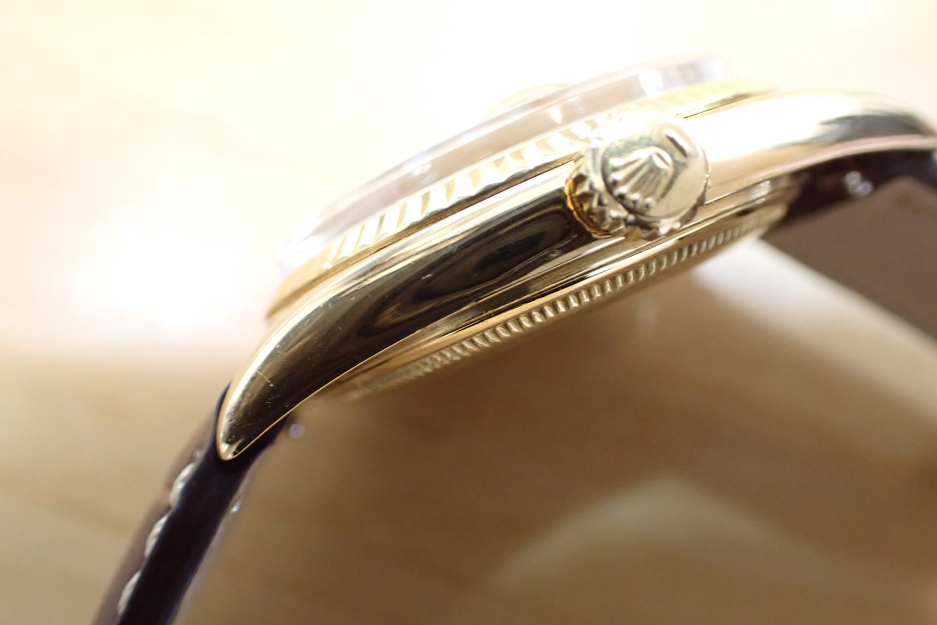 ROLEX/ロレックス デイトジャスト アルファ針 Ref.1601 K18YG