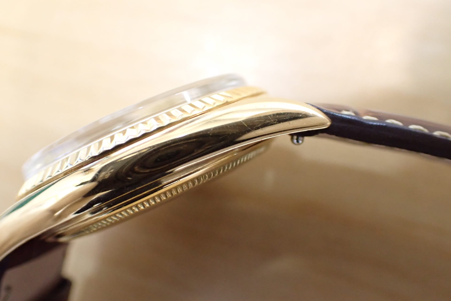 ROLEX/ロレックス デイトジャスト アルファ針 Ref.1601 K18YG