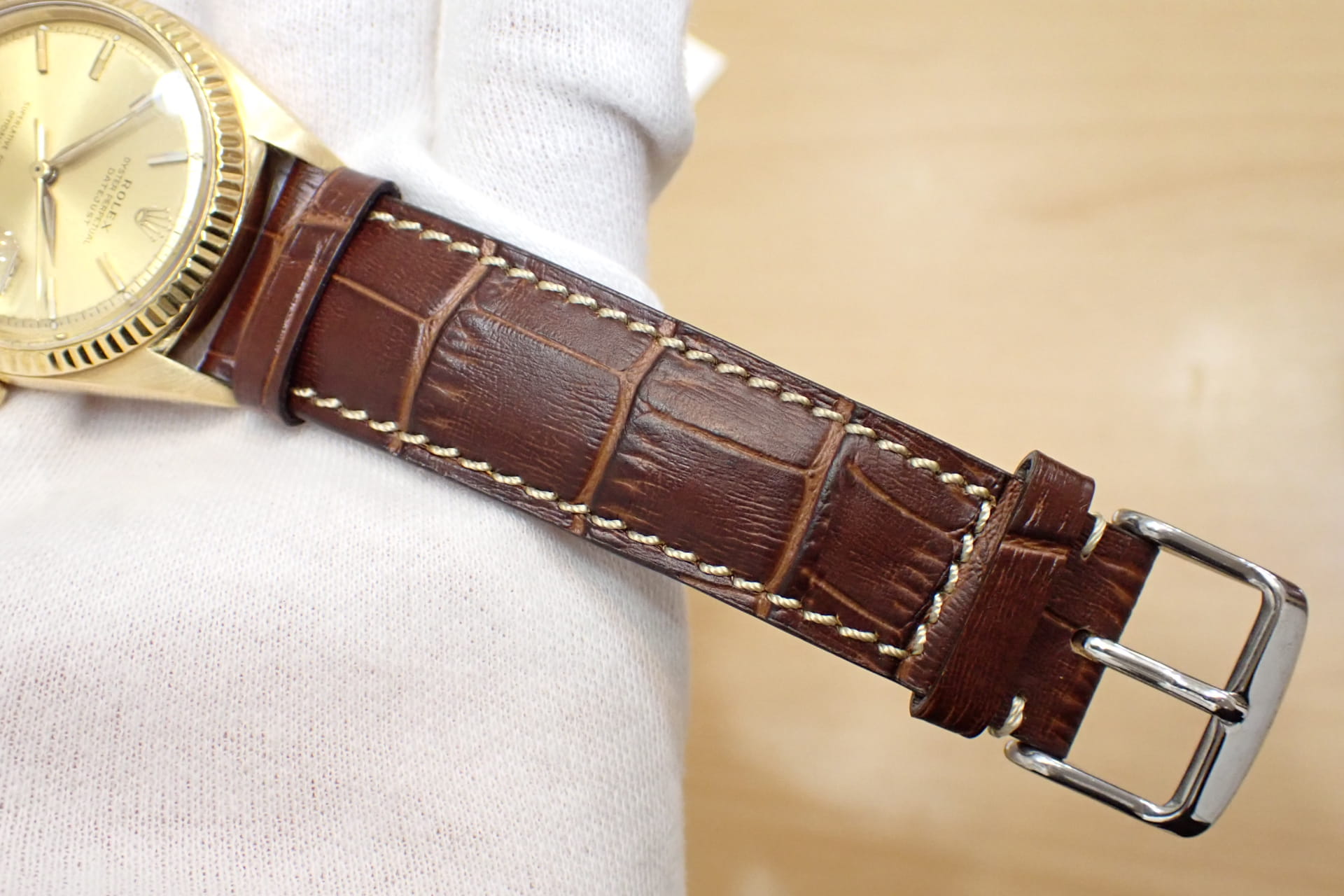 ROLEX/ロレックス デイトジャスト アルファ針 Ref.1601 K18YG