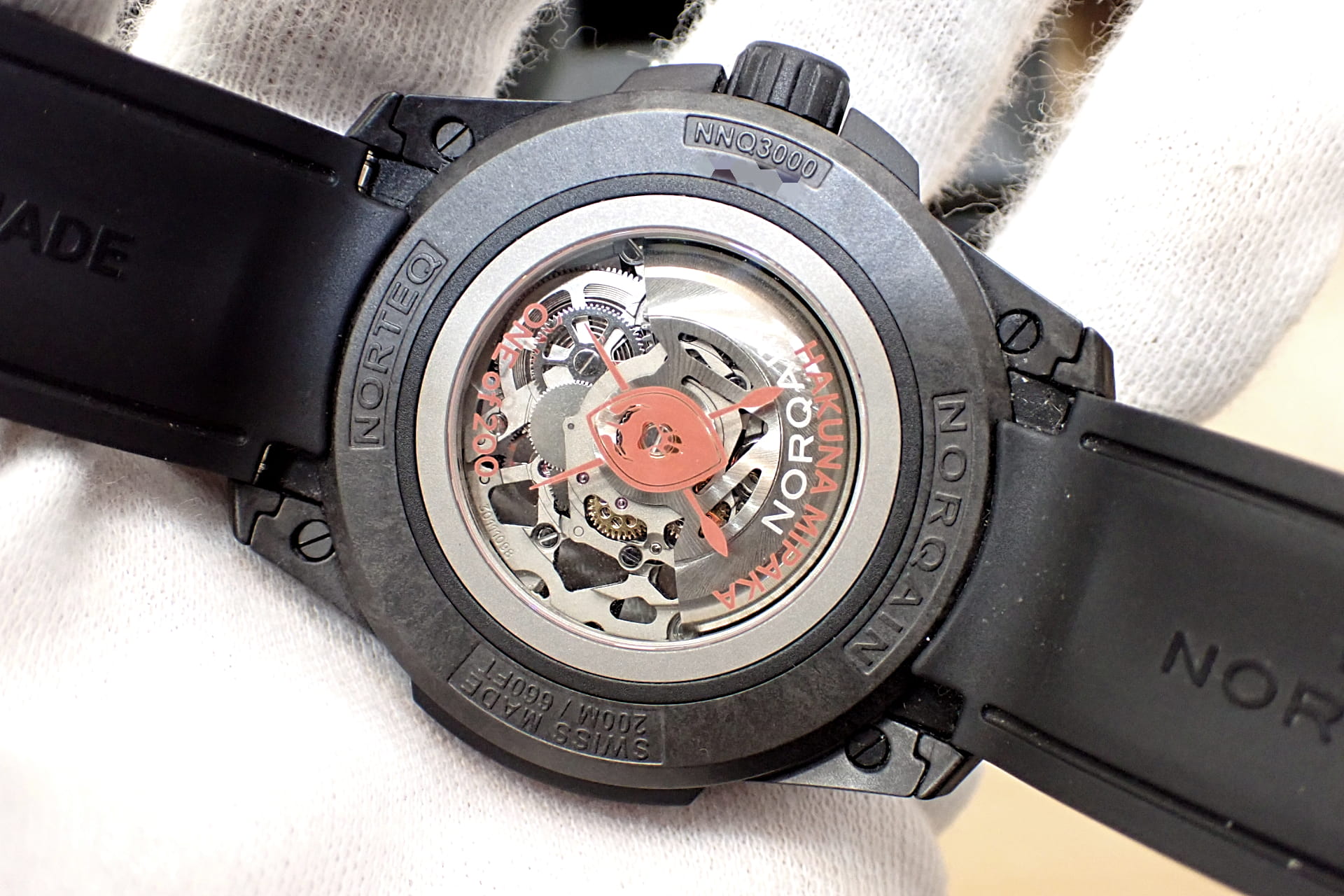 NORQAIN/ノルケイン インディペンデンス ワイルド ワン スケルトン ハクナ ミパカ 新作 Ref.N3000.07Q17.B24.R01 世界限定200本