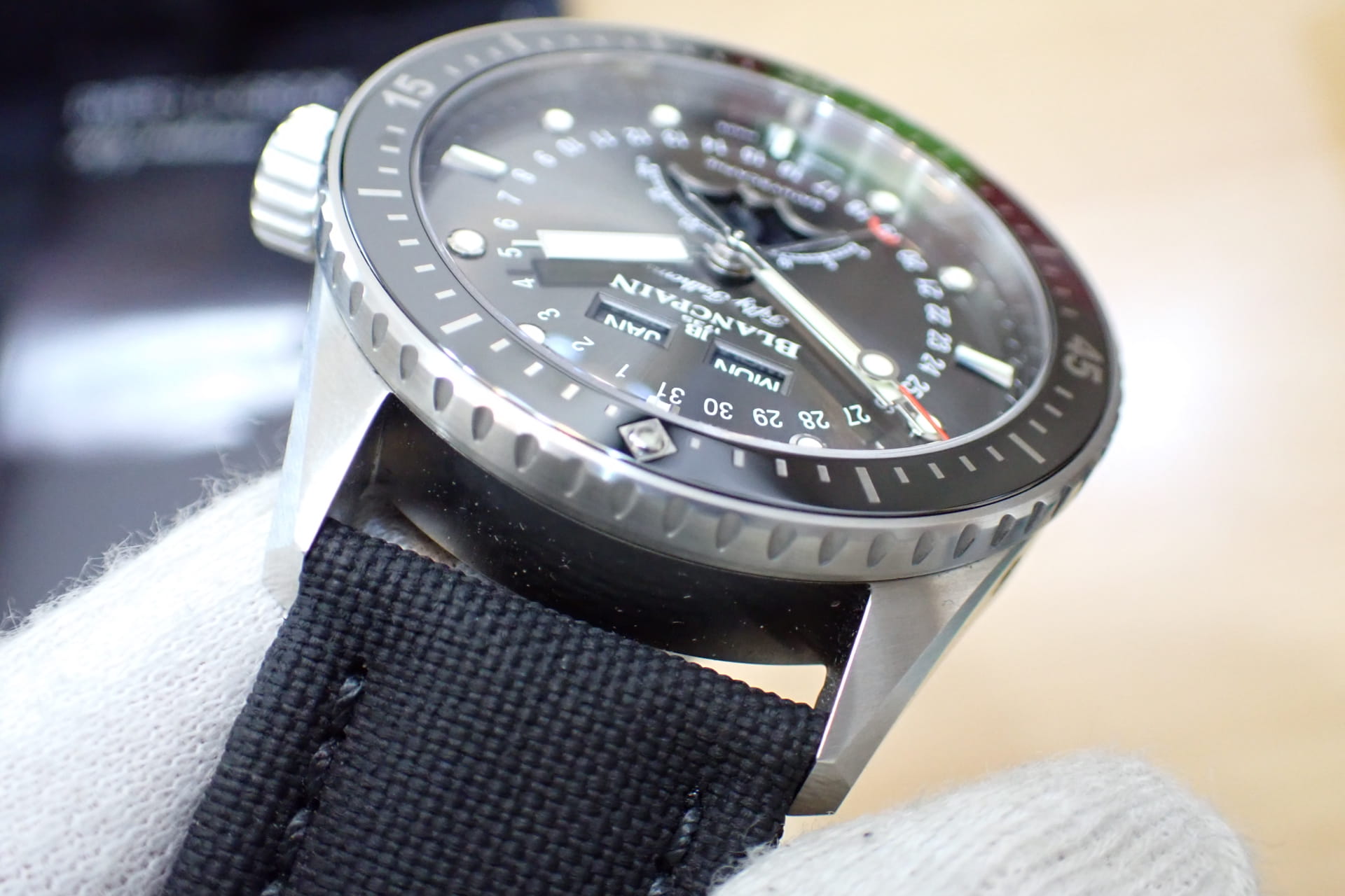 ブランパン/BLANCPAIN フィフティファゾムス バチスカーフ コンプリートカレンダー Ref.5054-1110-B52A