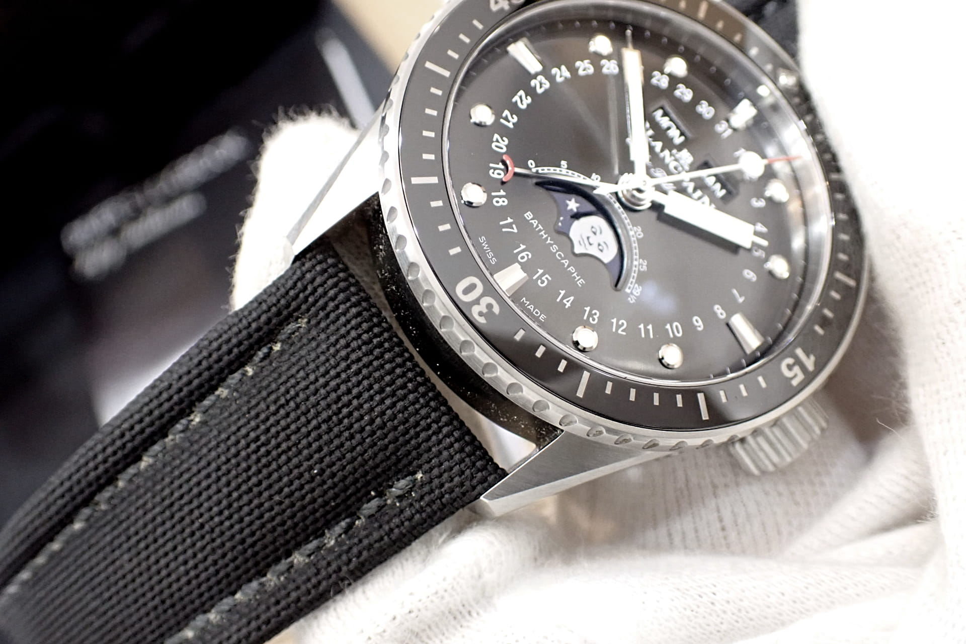 ブランパン/BLANCPAIN フィフティファゾムス バチスカーフ コンプリートカレンダー Ref.5054-1110-B52A