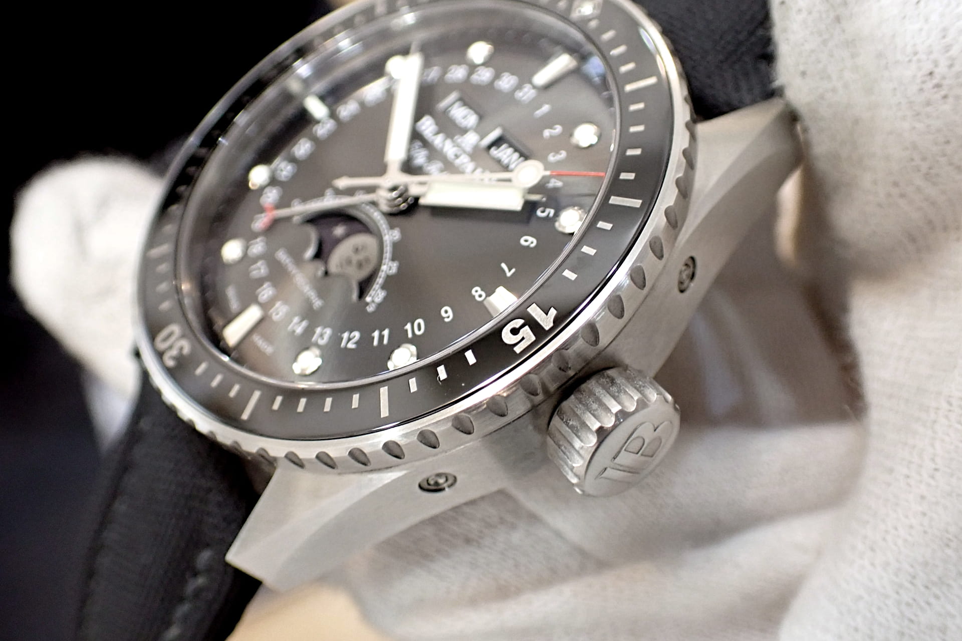 ブランパン/BLANCPAIN フィフティファゾムス バチスカーフ コンプリートカレンダー Ref.5054-1110-B52A