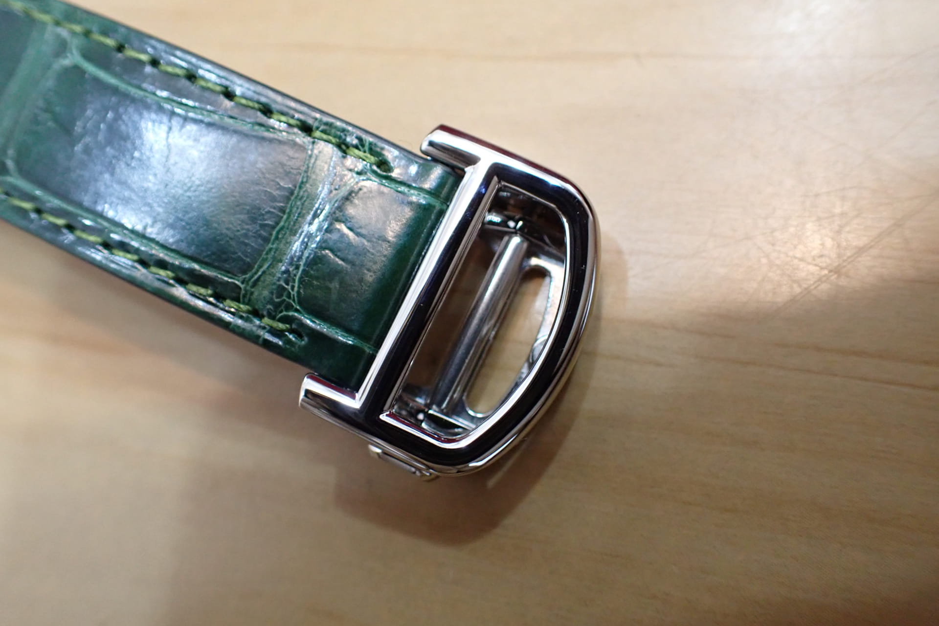 CARTIER/カルティエ サントス ドゥ カルティエ MM 新作 グリーンダイヤル Ref.WSSA0061