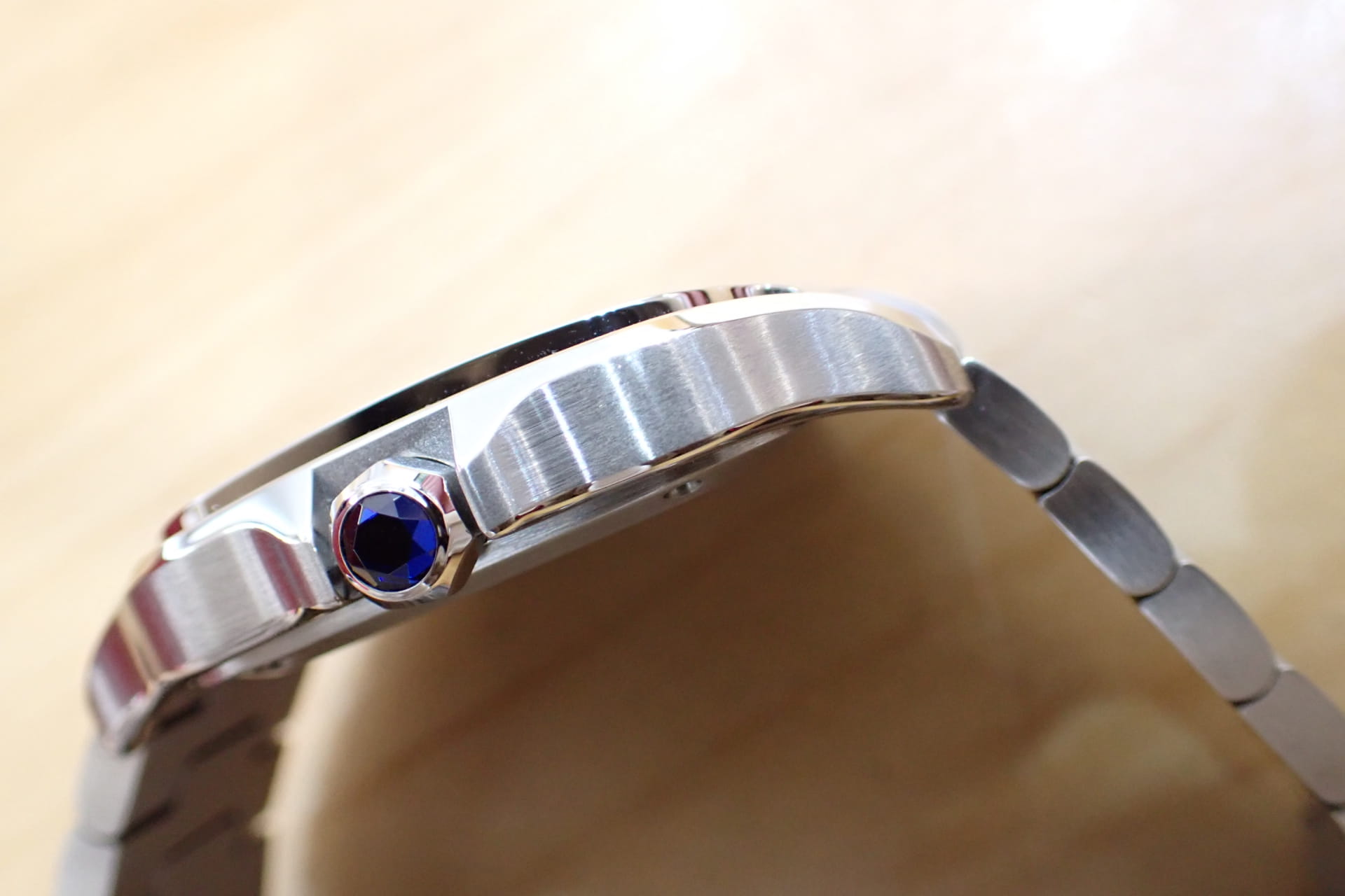 CARTIER/カルティエ サントス ドゥ カルティエ MM 新作 グリーンダイヤル Ref.WSSA0061