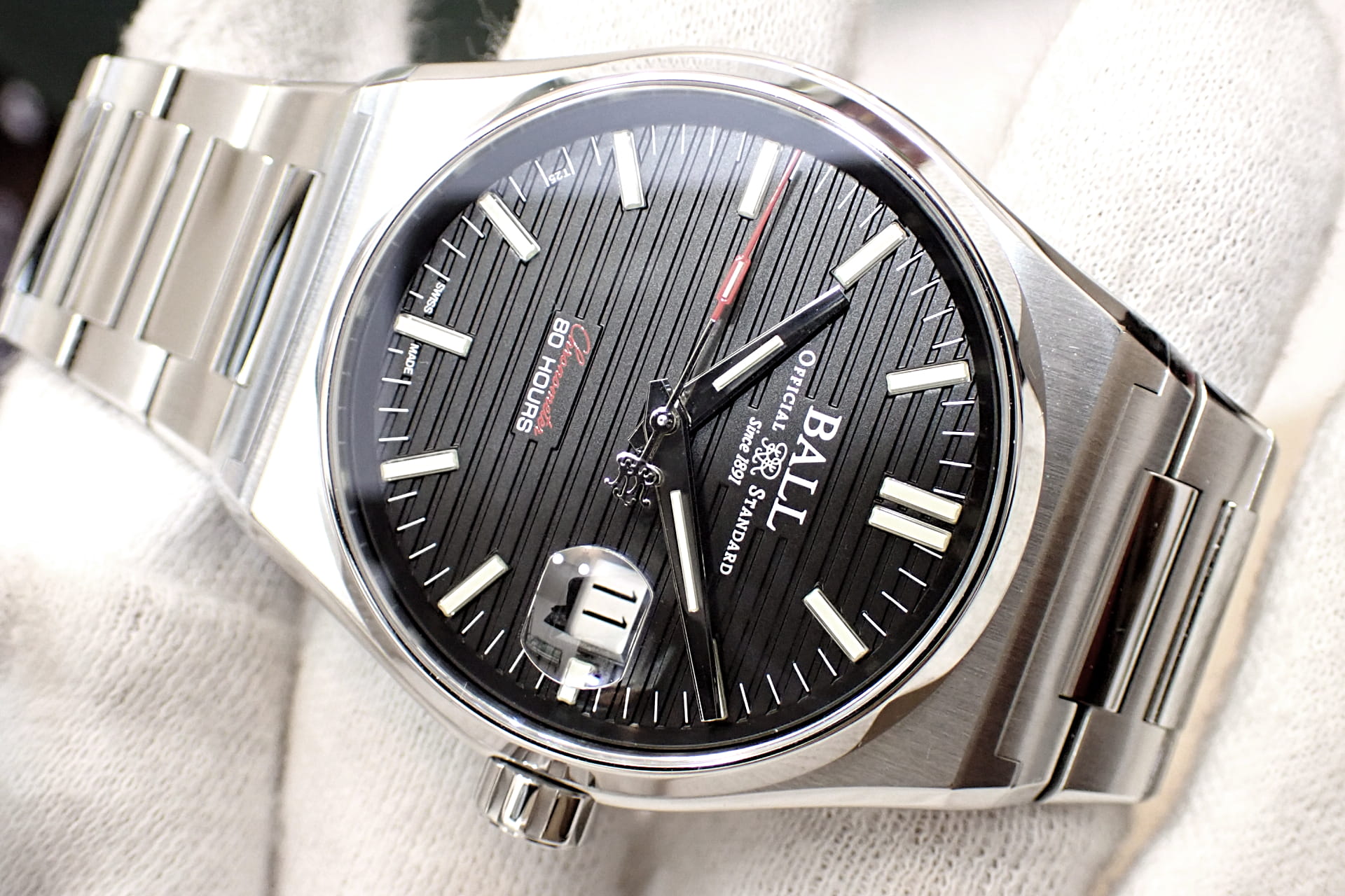 ボールウォッチ/BALL WATCH ロードマスター M パーシビア Ref.NM9052C-S1CJ-BK