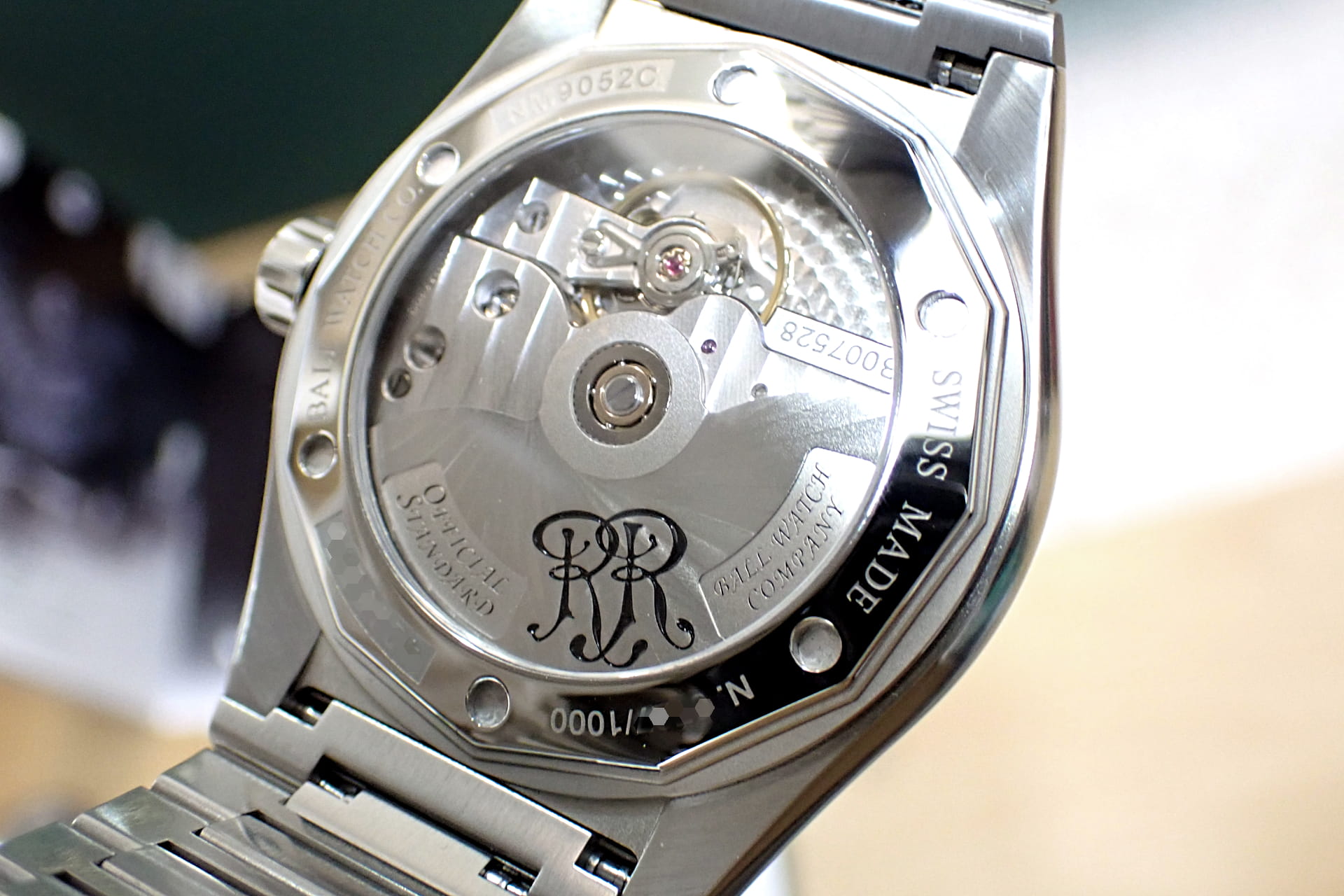 ボールウォッチ/BALL WATCH ロードマスター M パーシビア Ref.NM9052C-S1CJ-BK