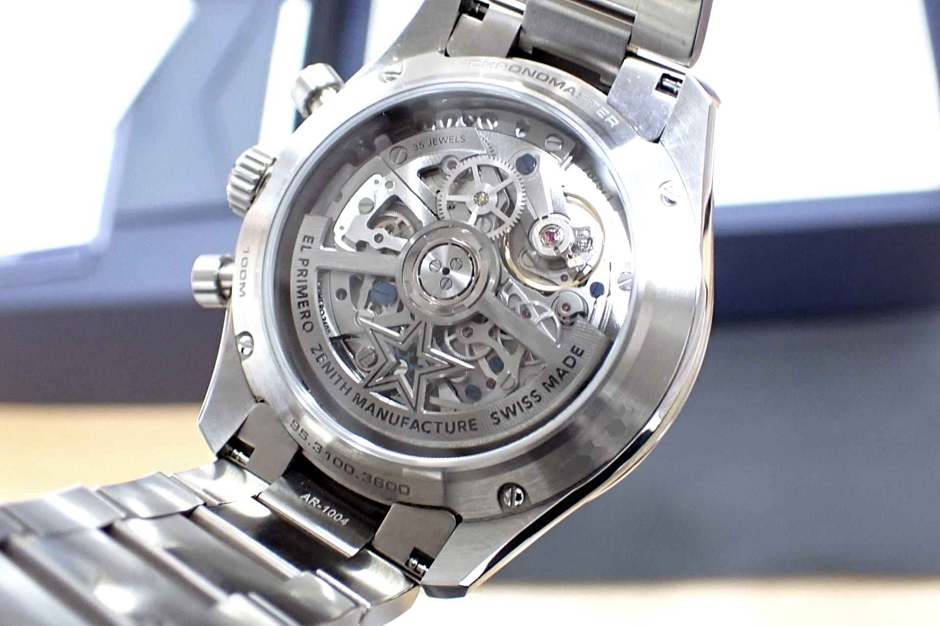 ゼニス/ZENITH クロノマスター スポーツ チタン Ref.95.3100.3600/39.M3100 クロノグラフ