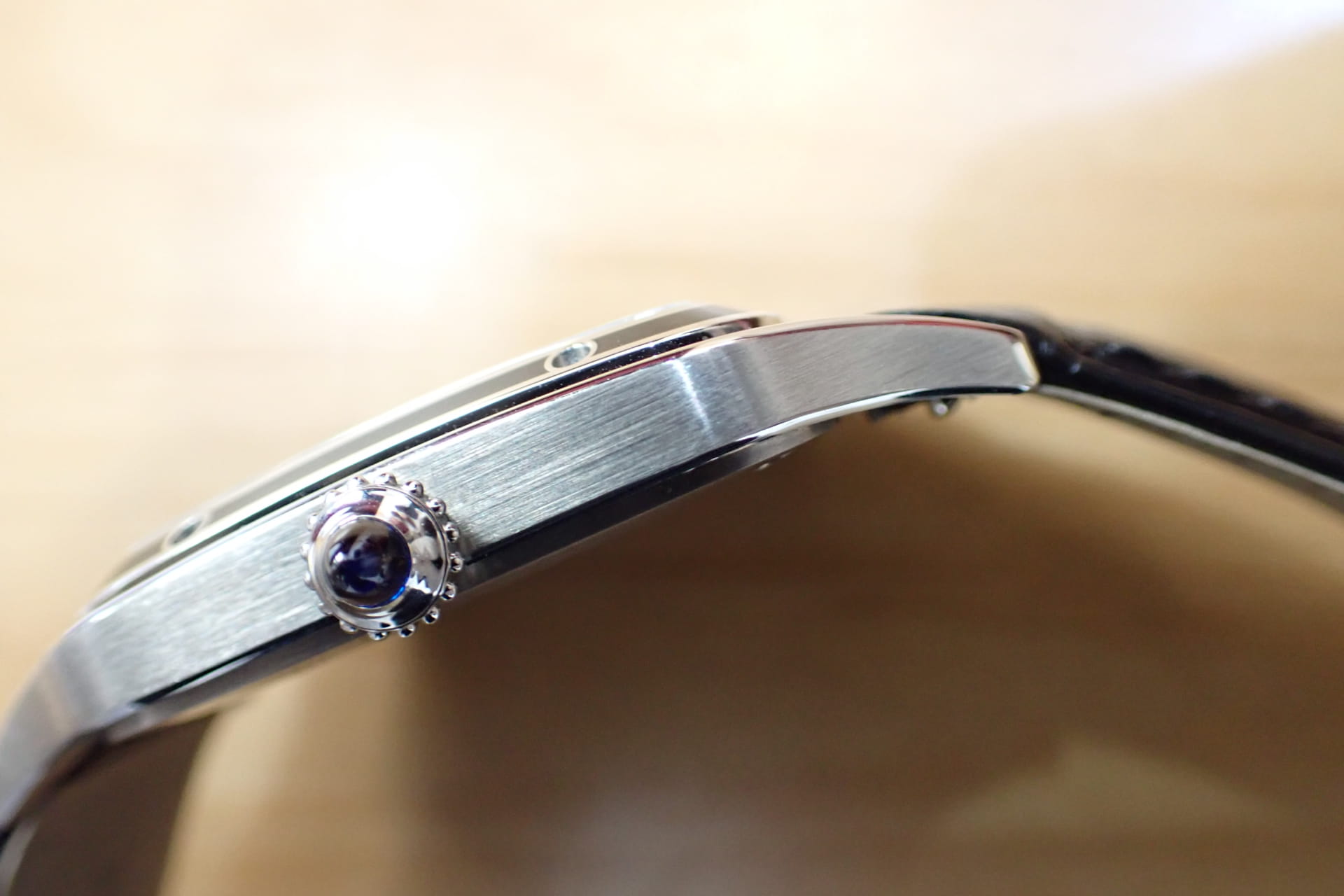 Cartier/カルティエ サントス デュモン LM Ref.WSSA0046 ブラックラッカー 8年間延長保証加入済み