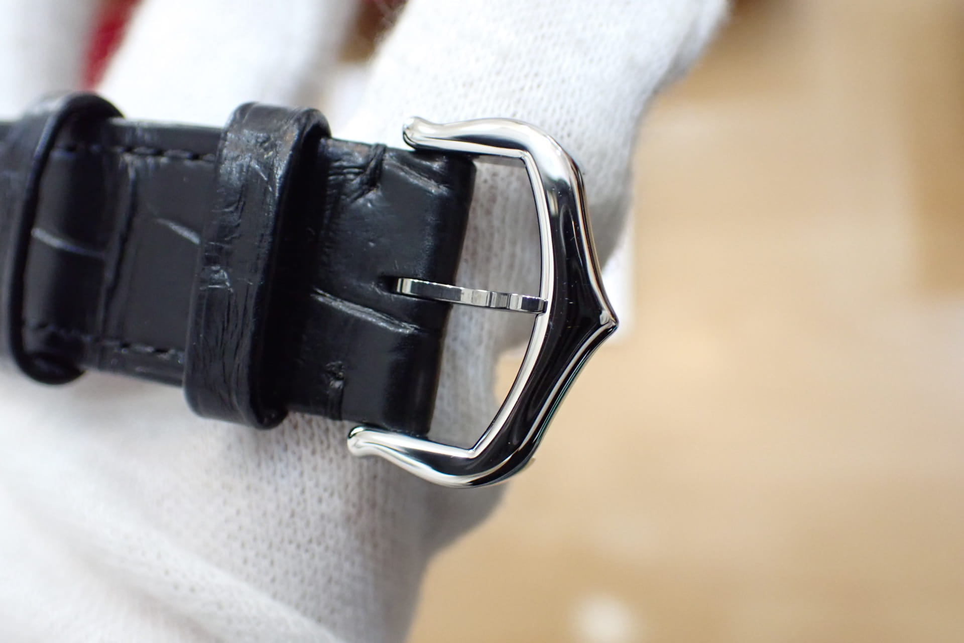 Cartier/カルティエ サントス デュモン LM Ref.WSSA0046 ブラックラッカー 8年間延長保証加入済み