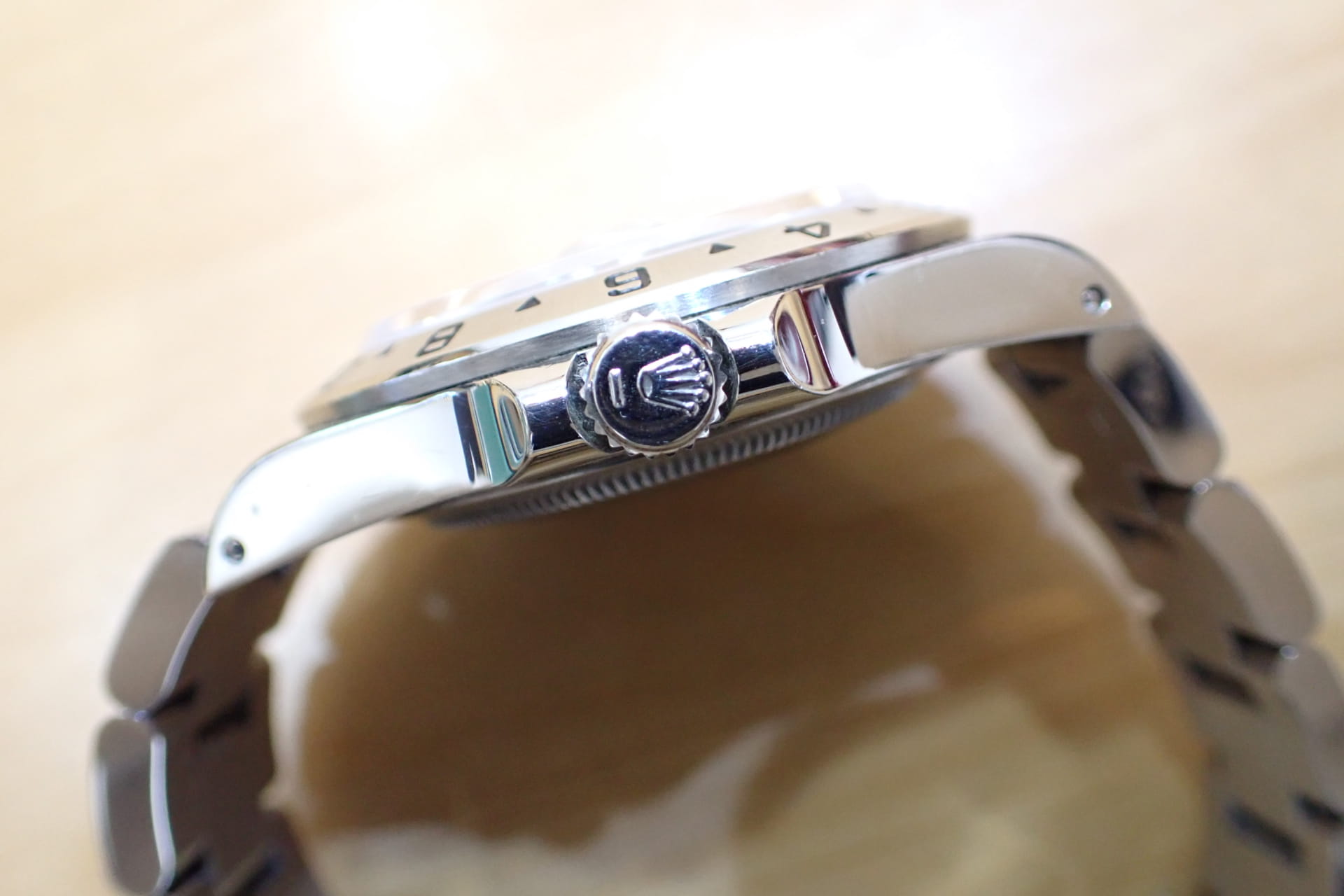 ROLEX/ロレックス エクスプローラー2 Ref.16570 N番 グレー文字盤 オールトリチウム 付属品充実