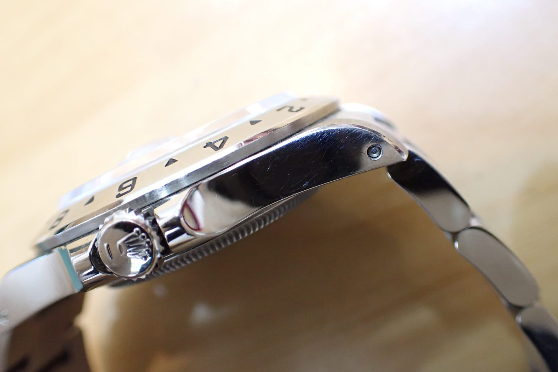 ROLEX/ロレックス エクスプローラー2 Ref.16570 N番 グレー文字盤 オールトリチウム 付属品充実