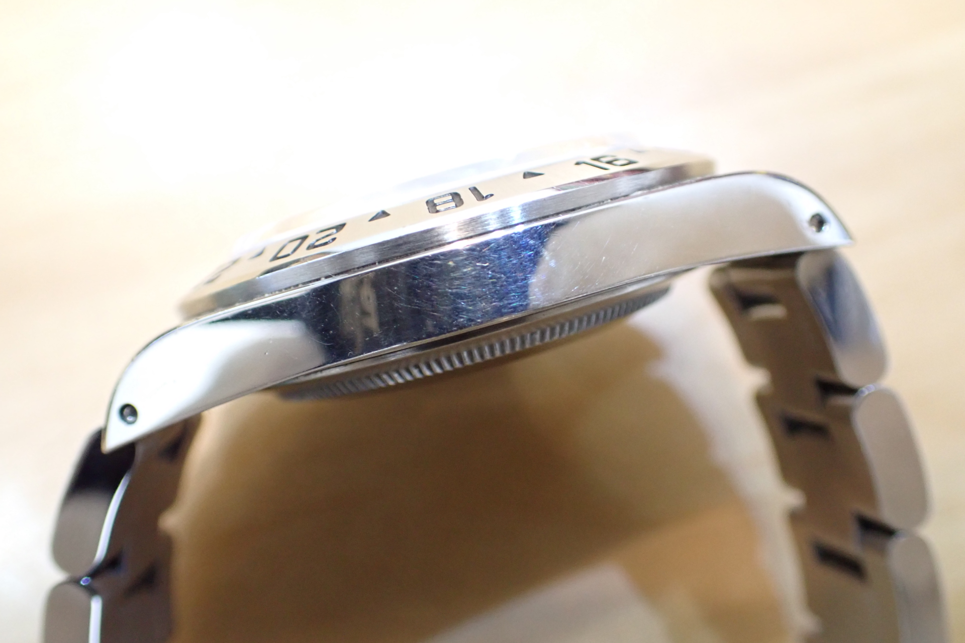 ROLEX/ロレックス エクスプローラー2 Ref.16570 N番 グレー文字盤 オールトリチウム 付属品充実