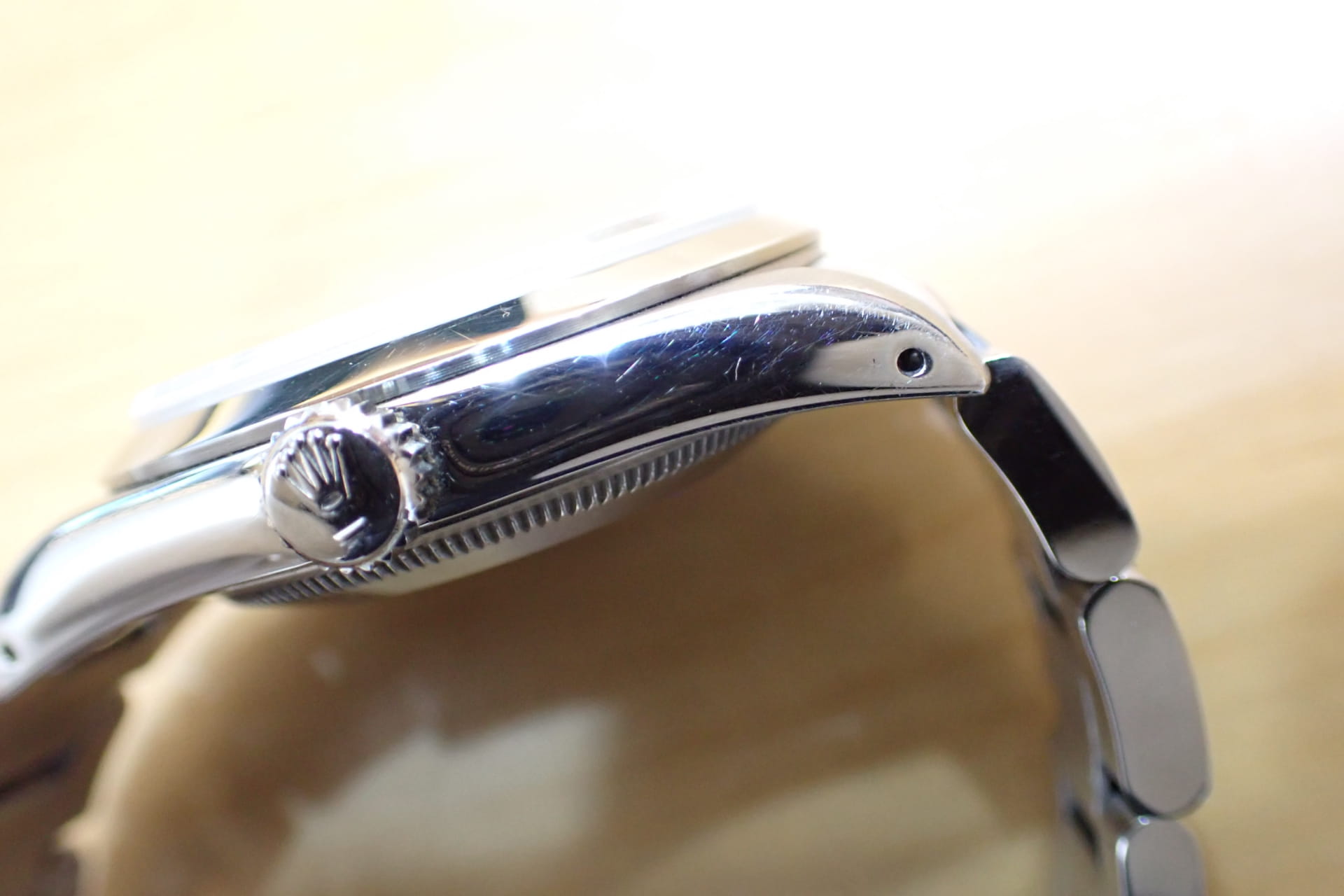 ROLEX/ロレックス エクスプローラー1 Ref.14270 シリアルS番 クラックダイヤル オールトリチウム