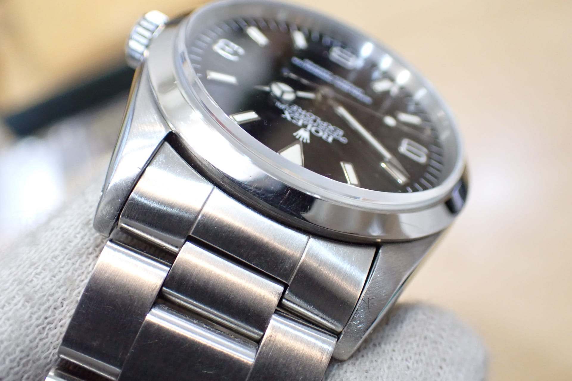 ROLEX/ロレックス エクスプローラー1 Ref.14270 シリアルS番 クラックダイヤル オールトリチウム