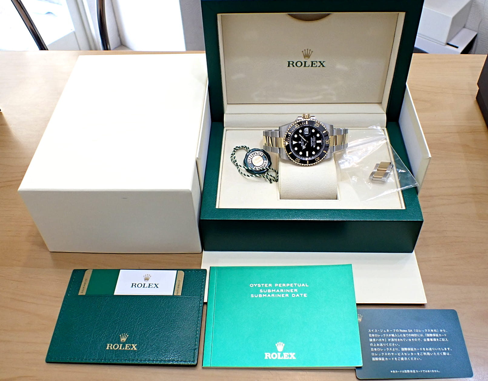 ROLEX/ロレックス サブマリーナー デイト 18KYGコンビ Ref.116613LN ランダム/ノンポリッシュ