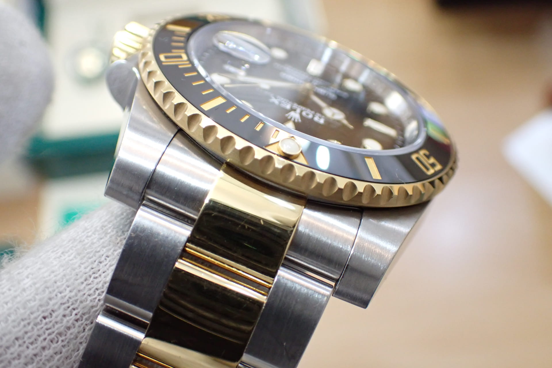 ROLEX/ロレックス サブマリーナー デイト 18KYGコンビ Ref.116613LN ランダム/ノンポリッシュ