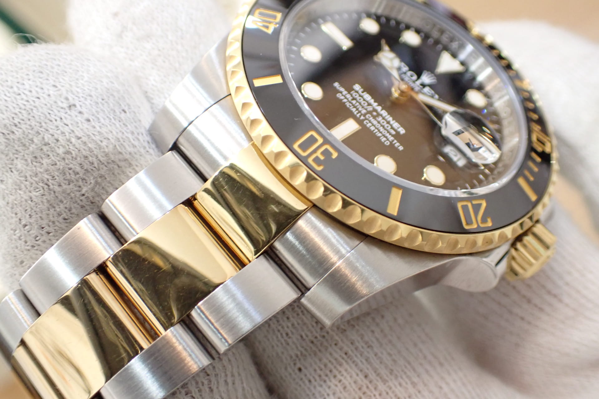 ROLEX/ロレックス サブマリーナー デイト 18KYGコンビ Ref.116613LN ランダム/ノンポリッシュ