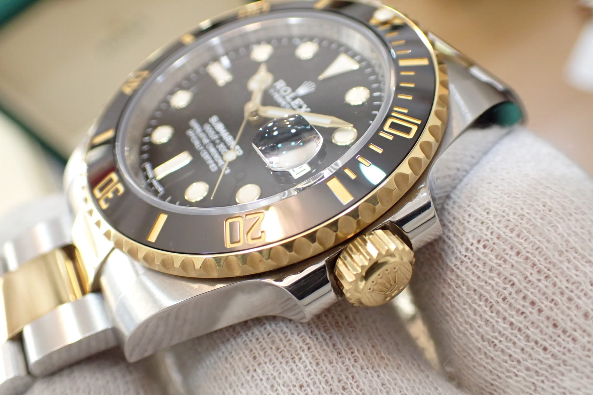 ROLEX/ロレックス サブマリーナー デイト 18KYGコンビ Ref.116613LN ランダム/ノンポリッシュ