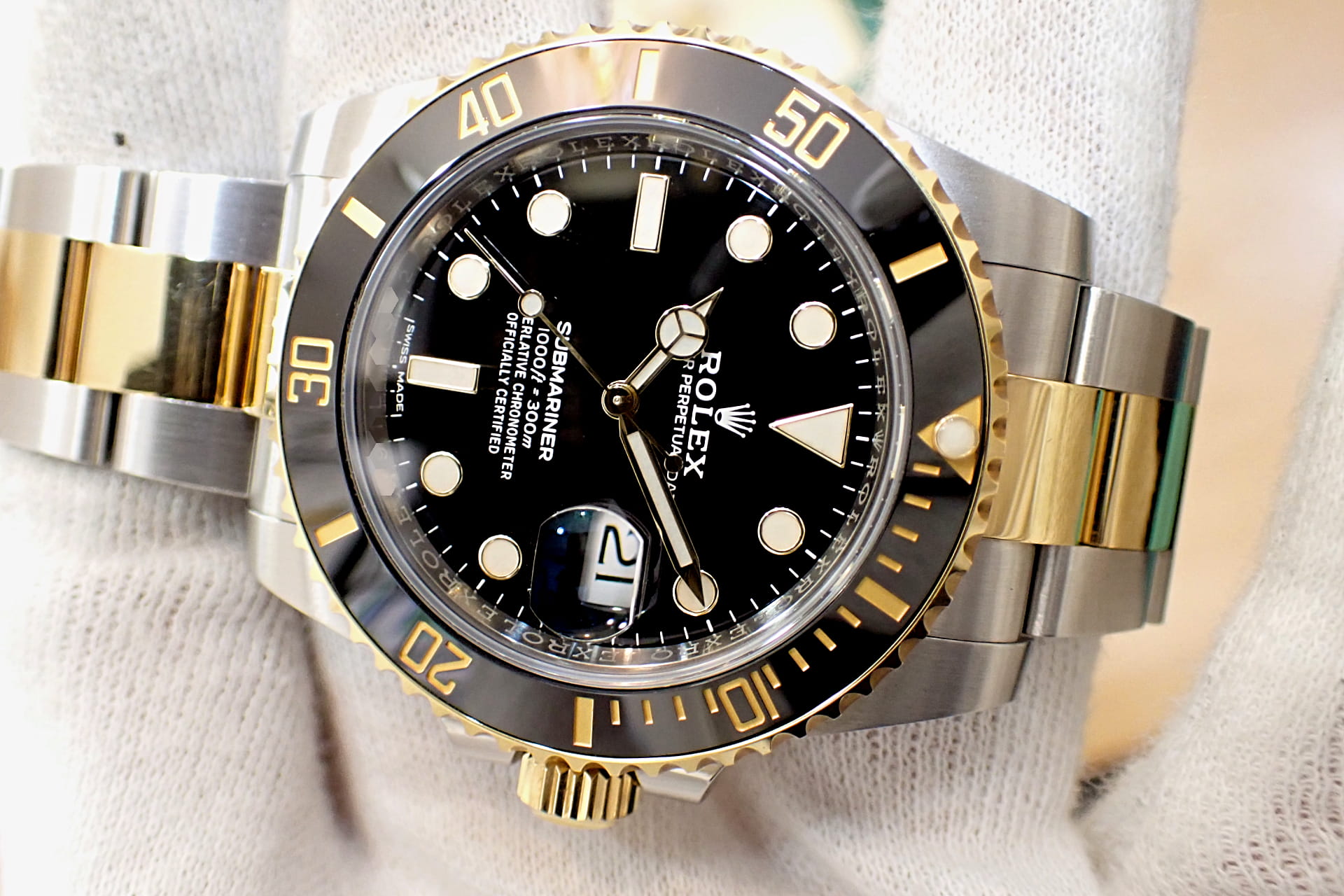 ROLEX/ロレックス サブマリーナー デイト 18KYGコンビ Ref.116613LN ランダム/ノンポリッシュ