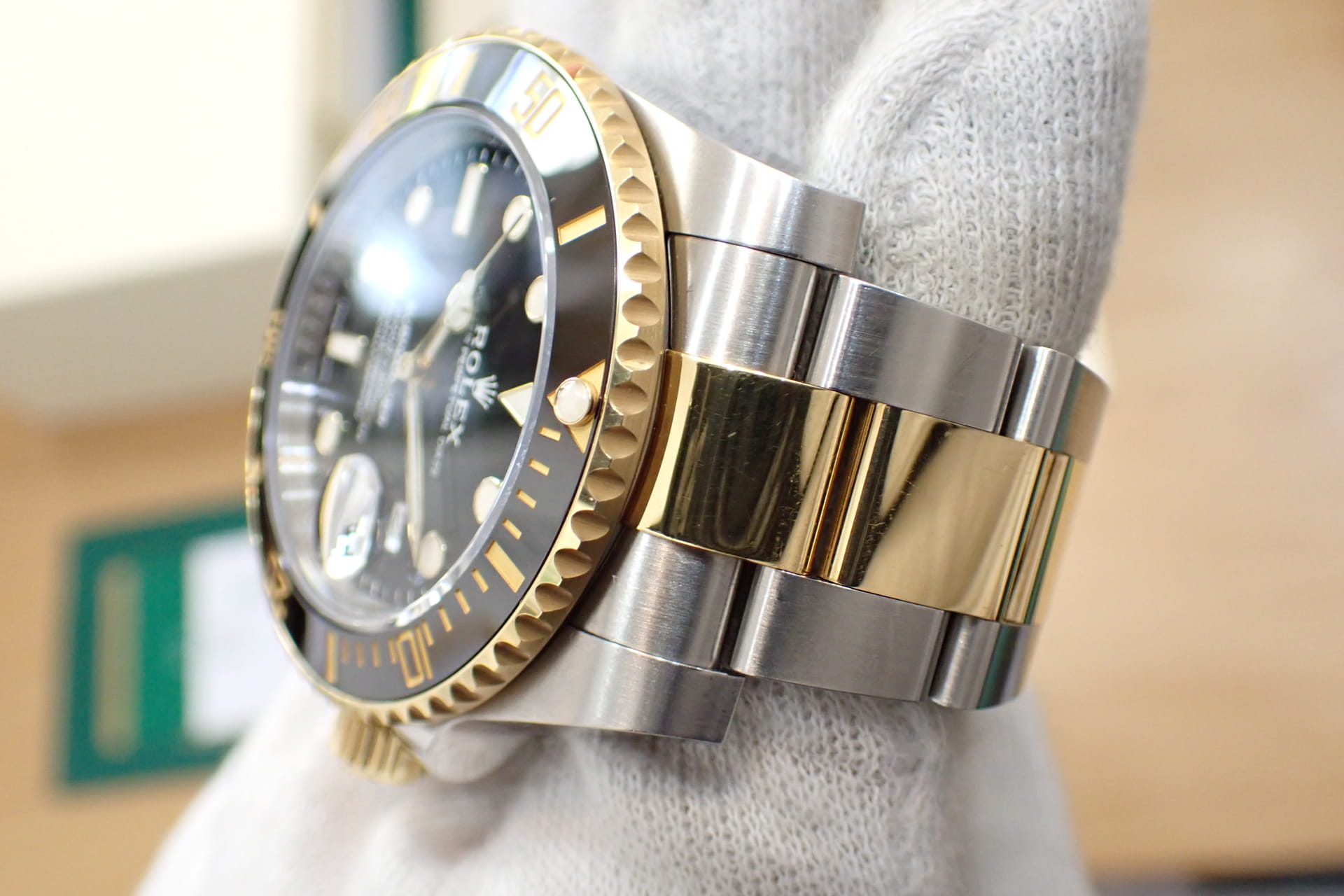 ROLEX/ロレックス サブマリーナー デイト 18KYGコンビ Ref.116613LN ランダム/ノンポリッシュ