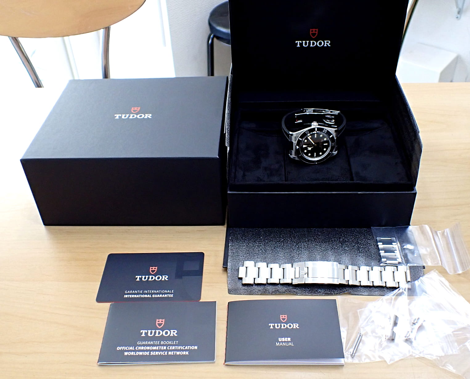 TUDOR/チューダー ブラックベイ54 37mm ステンレスブレスレットモデル Ref.79000N-0001 ノンポリッシュ