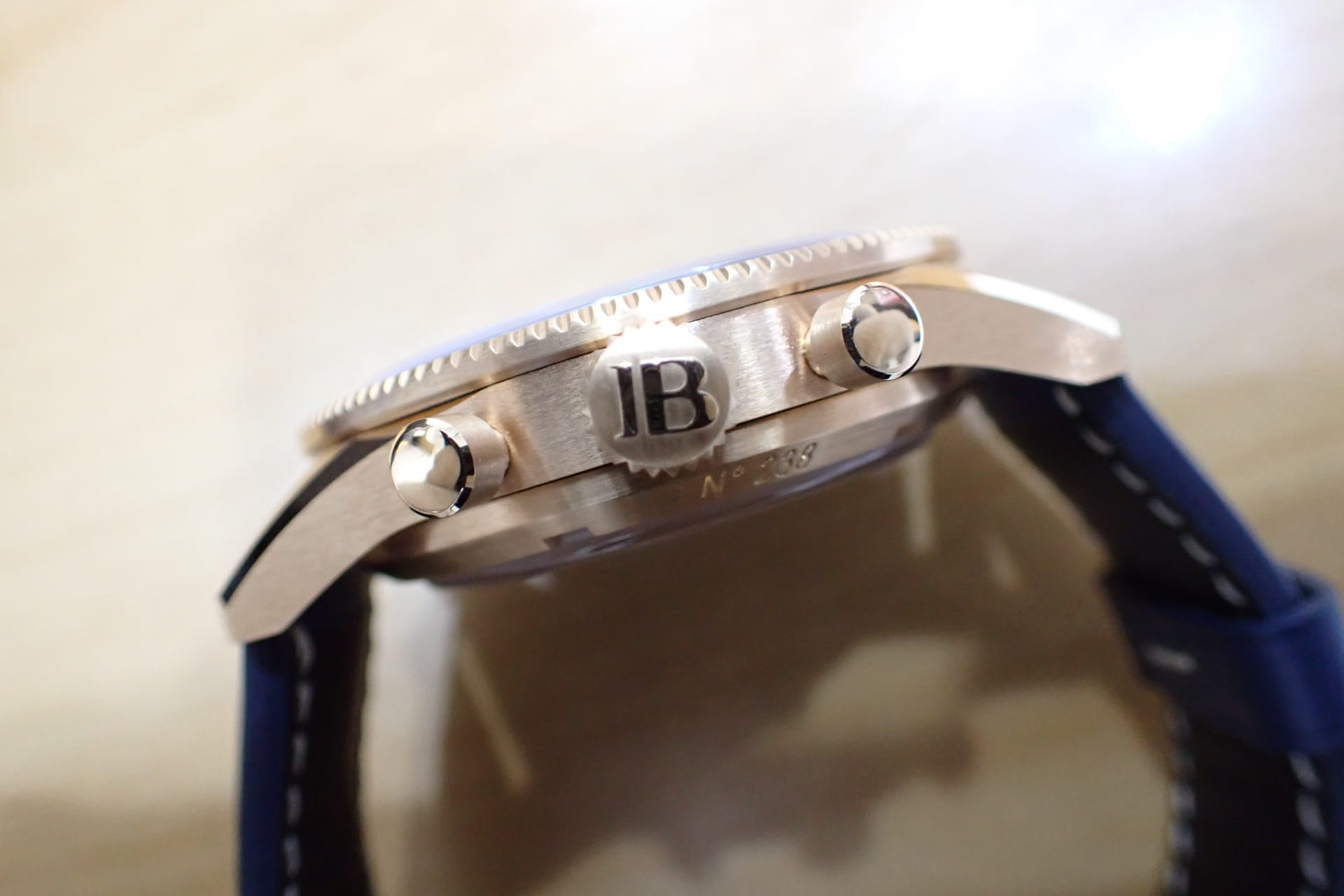 ブランパン/BLANCPAIN エアコマンド 18KRG Ref.AC02-36B40-63B 純正Dバックル仕様