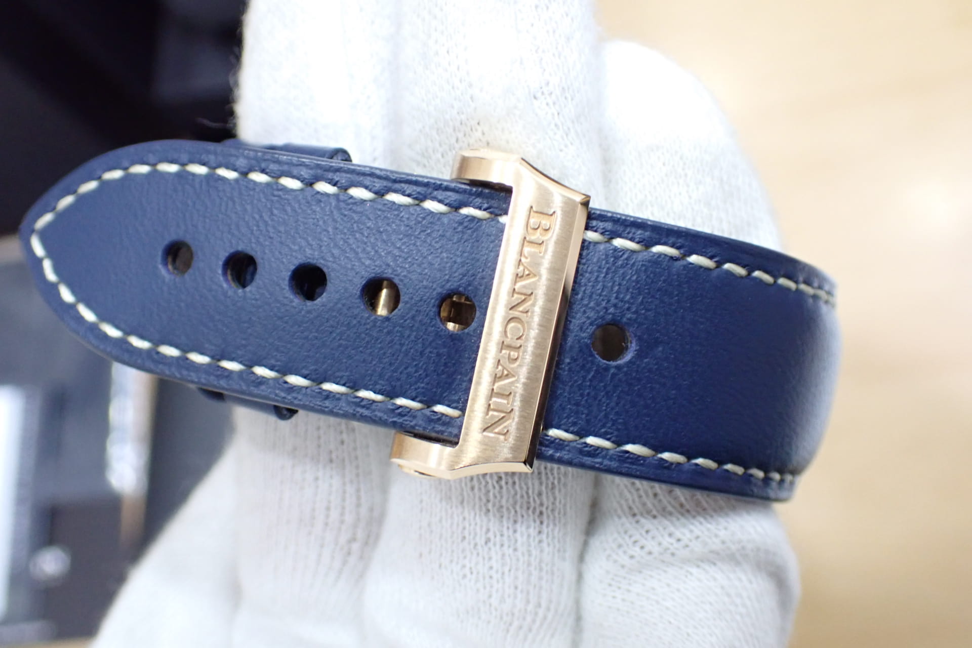 ブランパン/BLANCPAIN エアコマンド 18KRG Ref.AC02-36B40-63B 純正Dバックル仕様