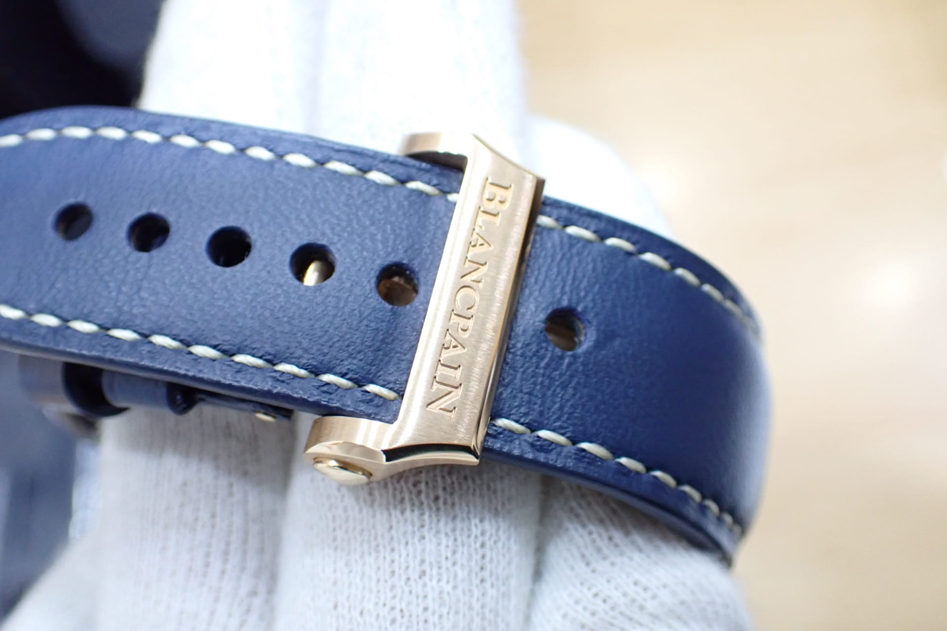 ブランパン/BLANCPAIN エアコマンド 18KRG Ref.AC02-36B40-63B 純正Dバックル仕様