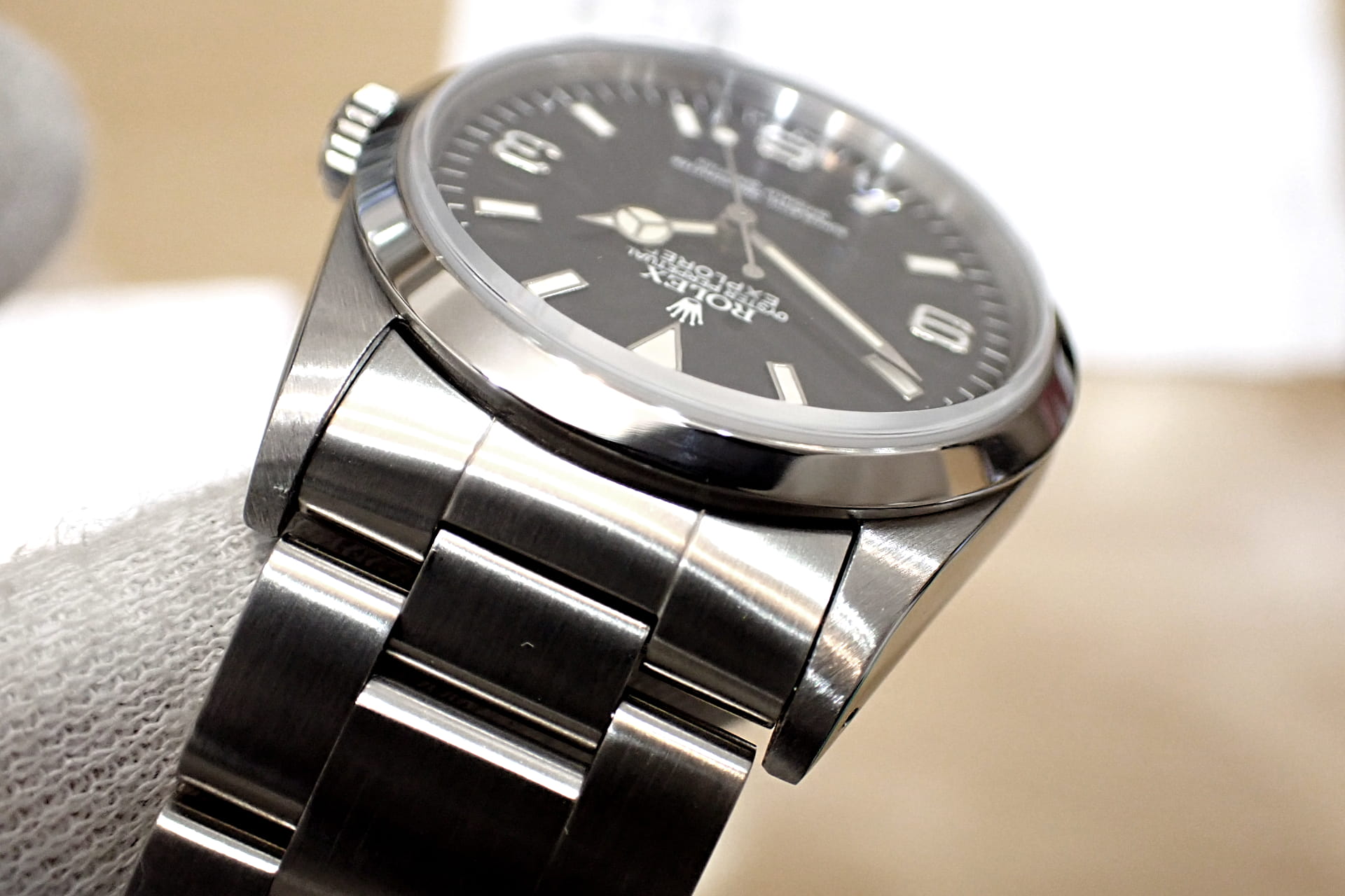 ROLEX/ロレックス エクスプローラー1 Ref.14270 シリアルX番 オールトリチウム