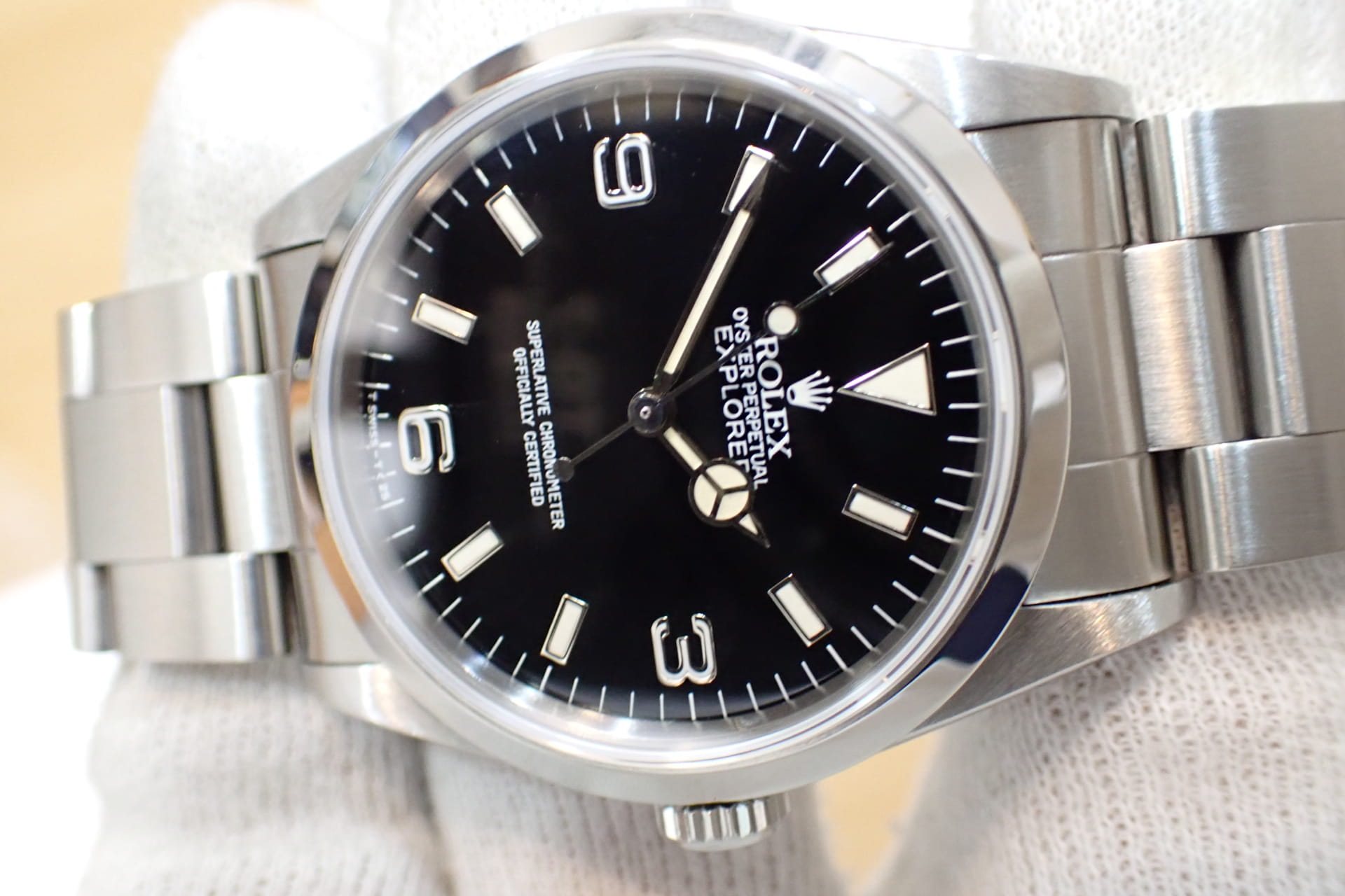 ROLEX/ロレックス エクスプローラー1 Ref.14270 シリアルX番 オールトリチウム