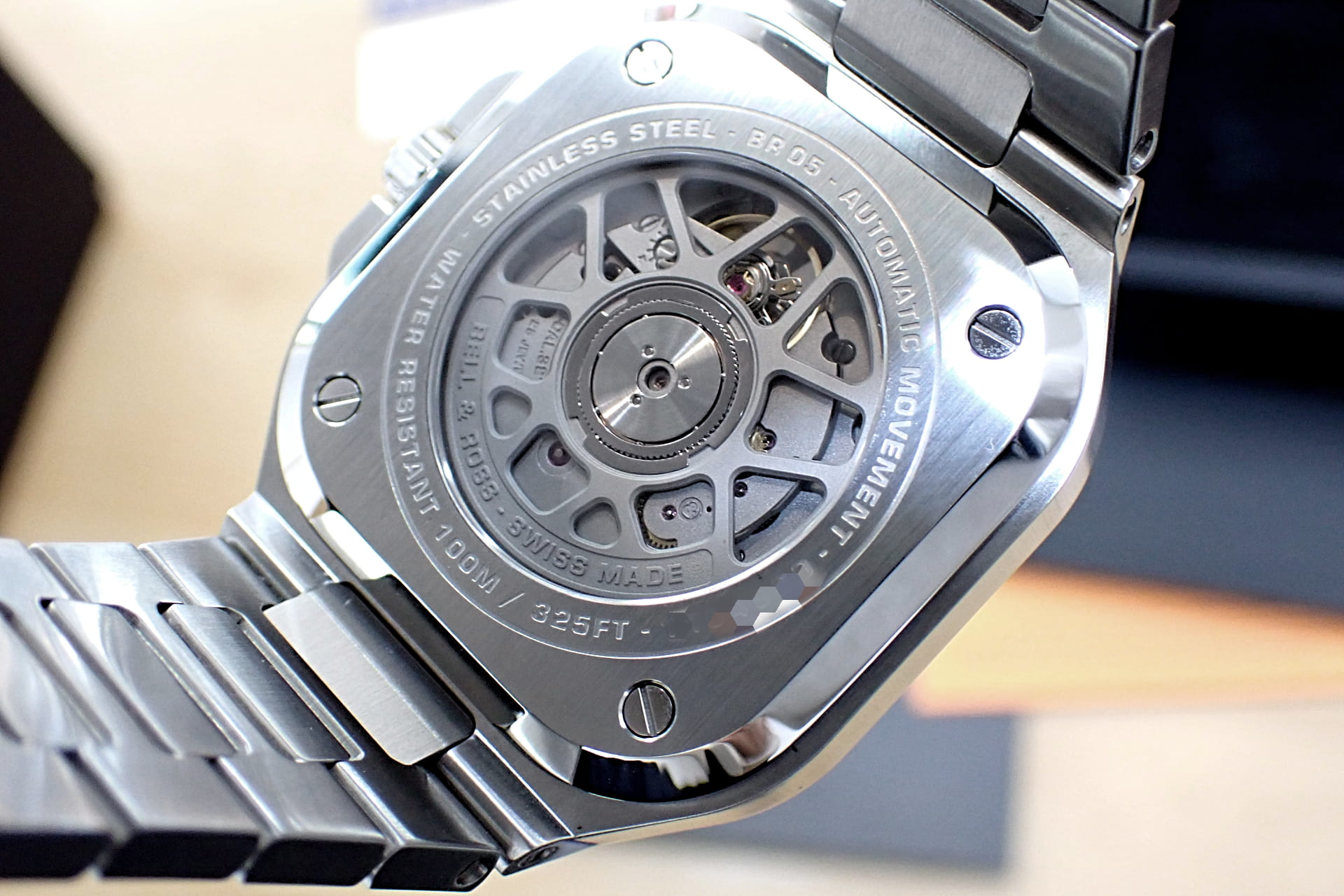 Bell&Ross/ベル&ロス BR05 ネイビー文字盤 Ref.BR05A-BLU-ST/SST