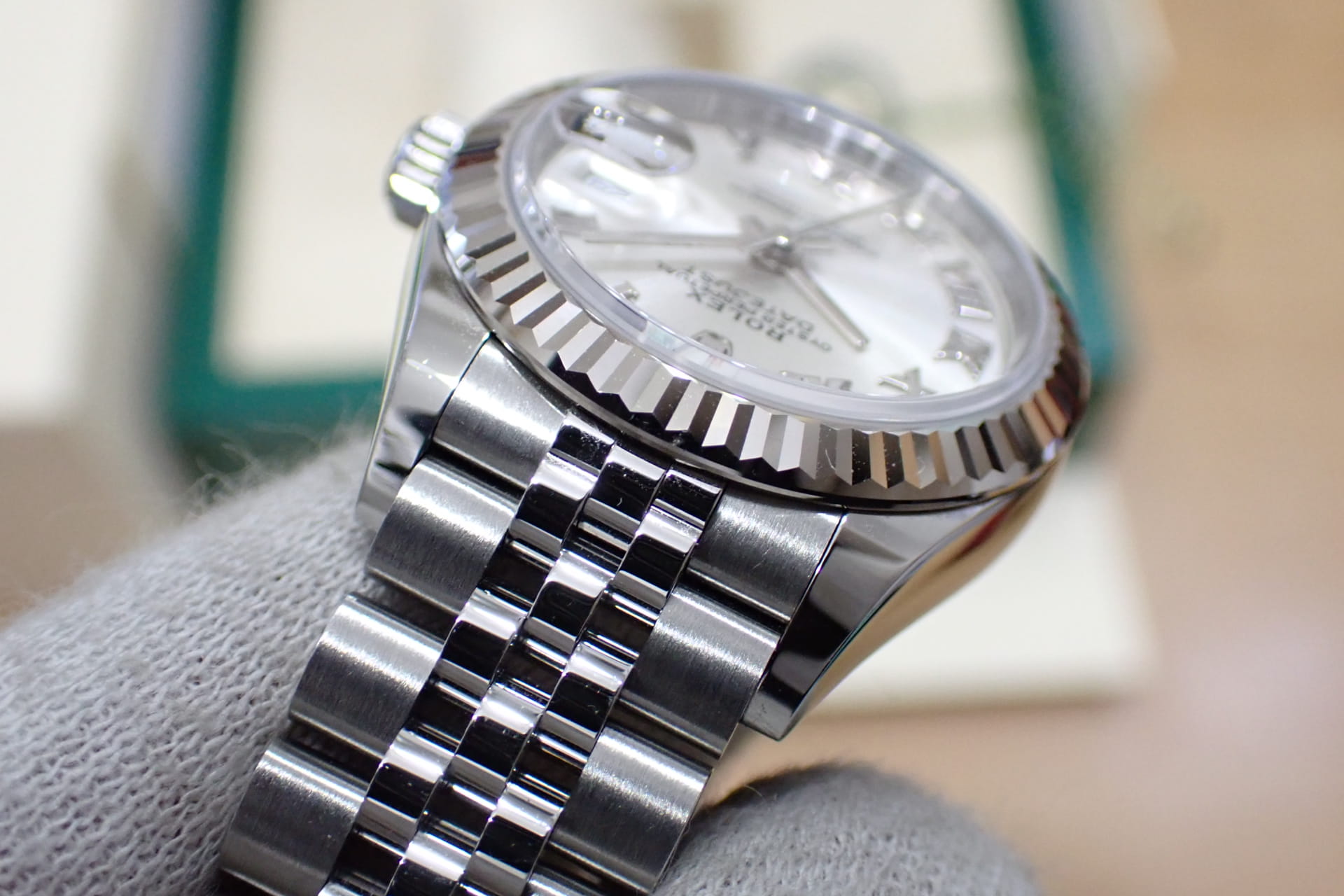 ROLEX/ロレックス レディ デイトジャスト28 Ref.279174 シルバー文字盤 ジュビリーブレス/ノンポリッシュ