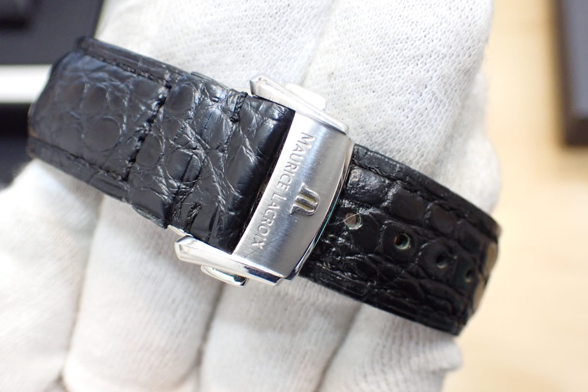 MAURICE LACROIX/モーリスラクロア マスターピース ルー・カレ・セコンド Ref.MP7158-SS001-901