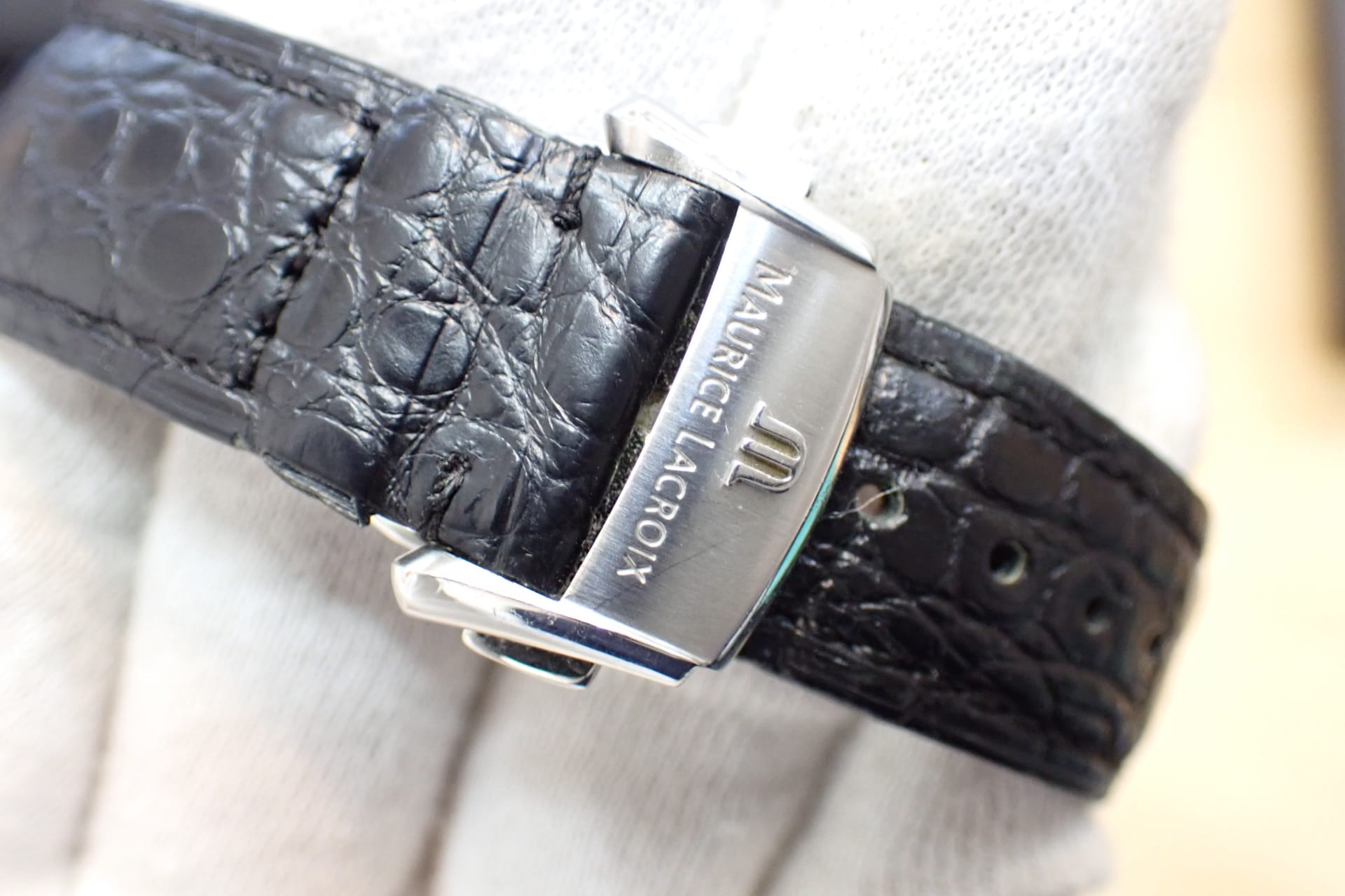 MAURICE LACROIX/モーリスラクロア マスターピース ルー・カレ・セコンド Ref.MP7158-SS001-901