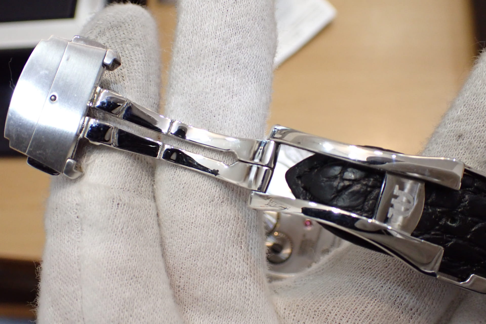 MAURICE LACROIX/モーリスラクロア マスターピース ルー・カレ・セコンド Ref.MP7158-SS001-901