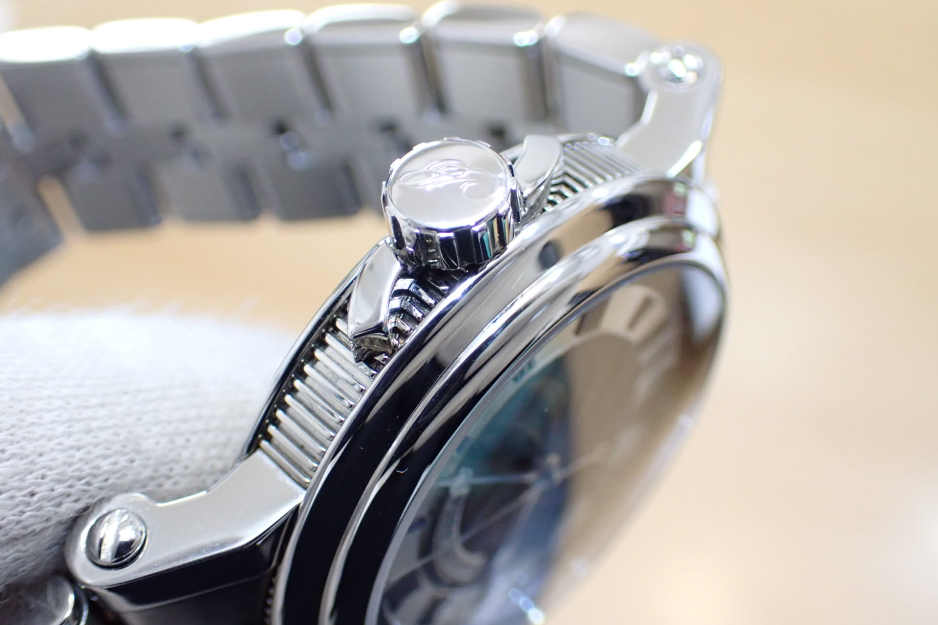 Breguet/ブレゲ マリーン2 ラージデイト Ref.5817ST/Y2/SV0 ブルー文字盤 ステンレスブレスモデル