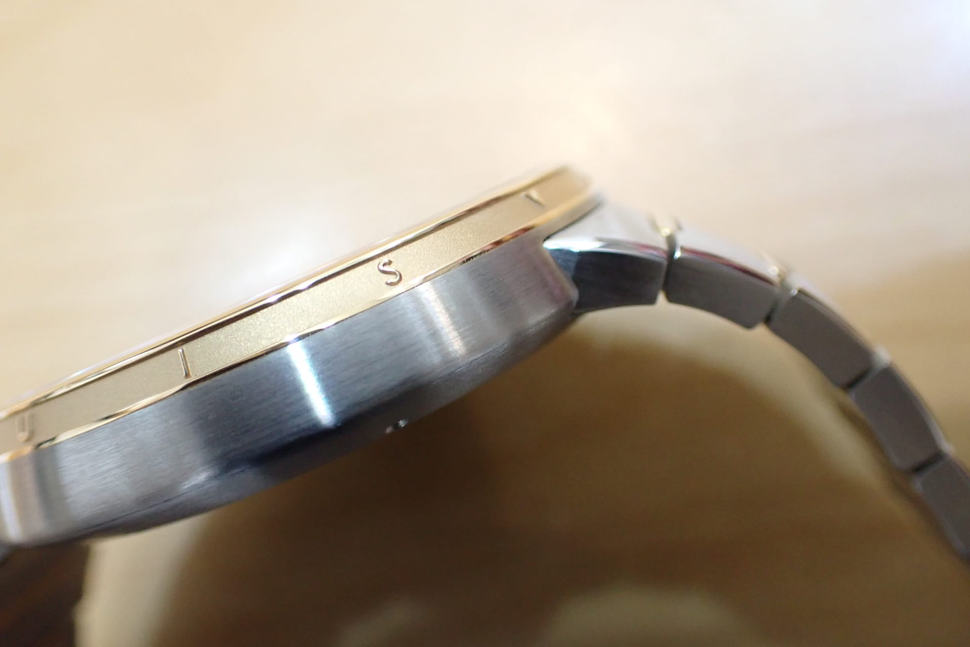 LOUIS VUITTON/ルイヴィトン タンブール オートマティック SS/18KRG コンビ Ref.W1SP10