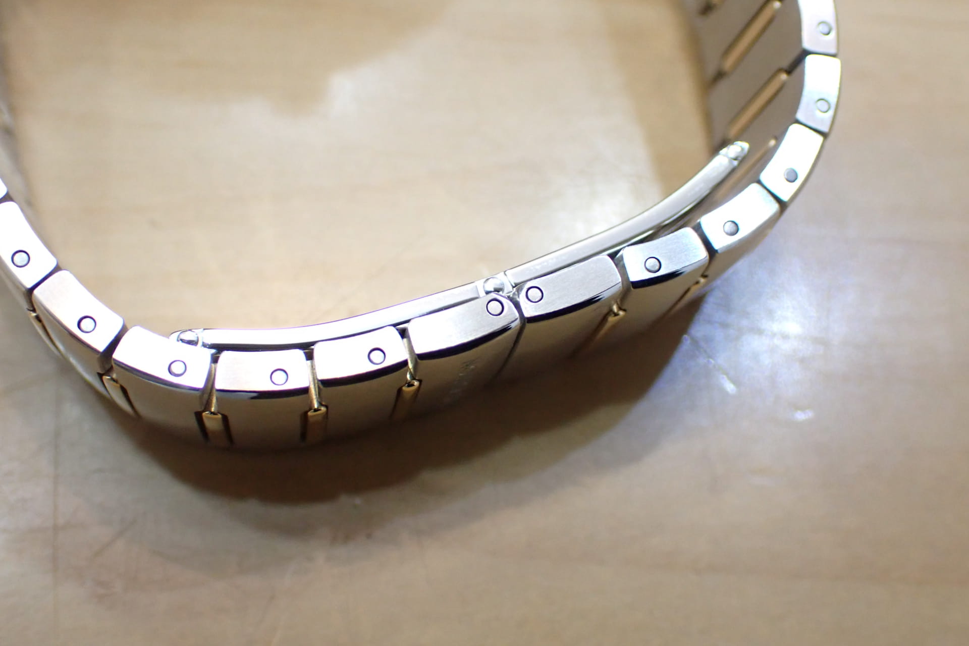 LOUIS VUITTON/ルイヴィトン タンブール オートマティック SS/18KRG コンビ Ref.W1SP10