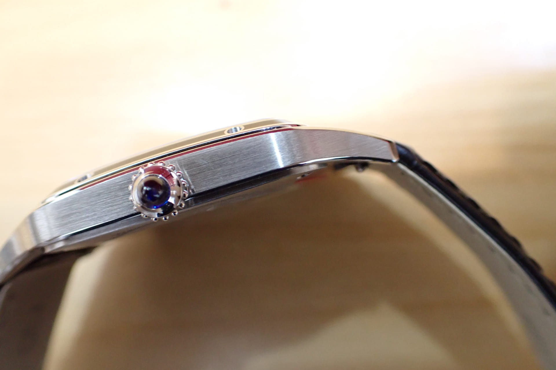 Cartier/カルティエ サントス デュモン LM Ref.WSSA0046 ブラックラッカー
