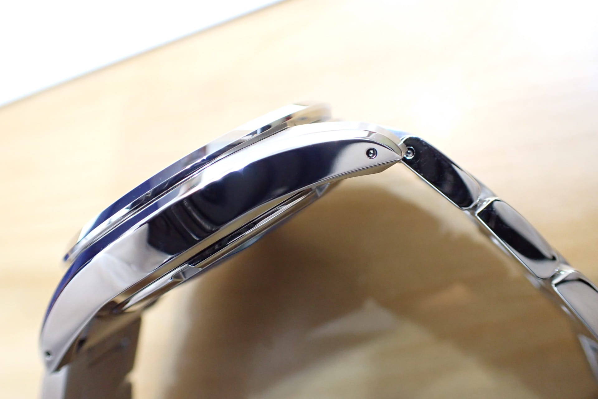 GrandSeiko/グランドセイコー ヘリテージコレクション 9F85クォーツ Ref.SBGP011 ブラック 保護シール付き