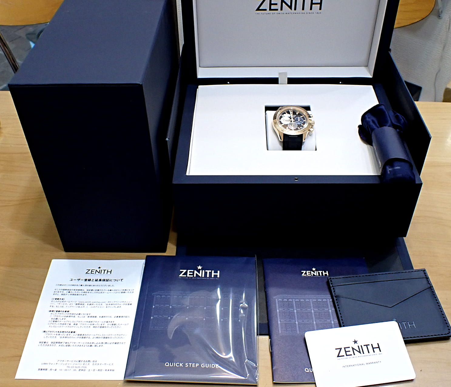 ZENITH/ゼニス クロノマスター スポーツ Ref.18.3101.3600/21.R951 K18RG/金無垢