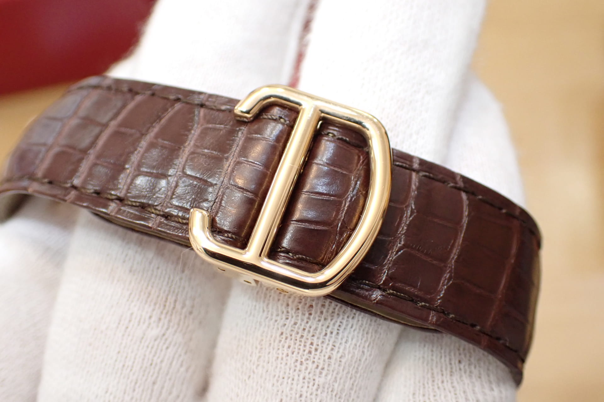 CARTIER/カルティエ ドライブ ドゥ カルティエ ムーンフェイズ 18KPG Ref.WGNM0008