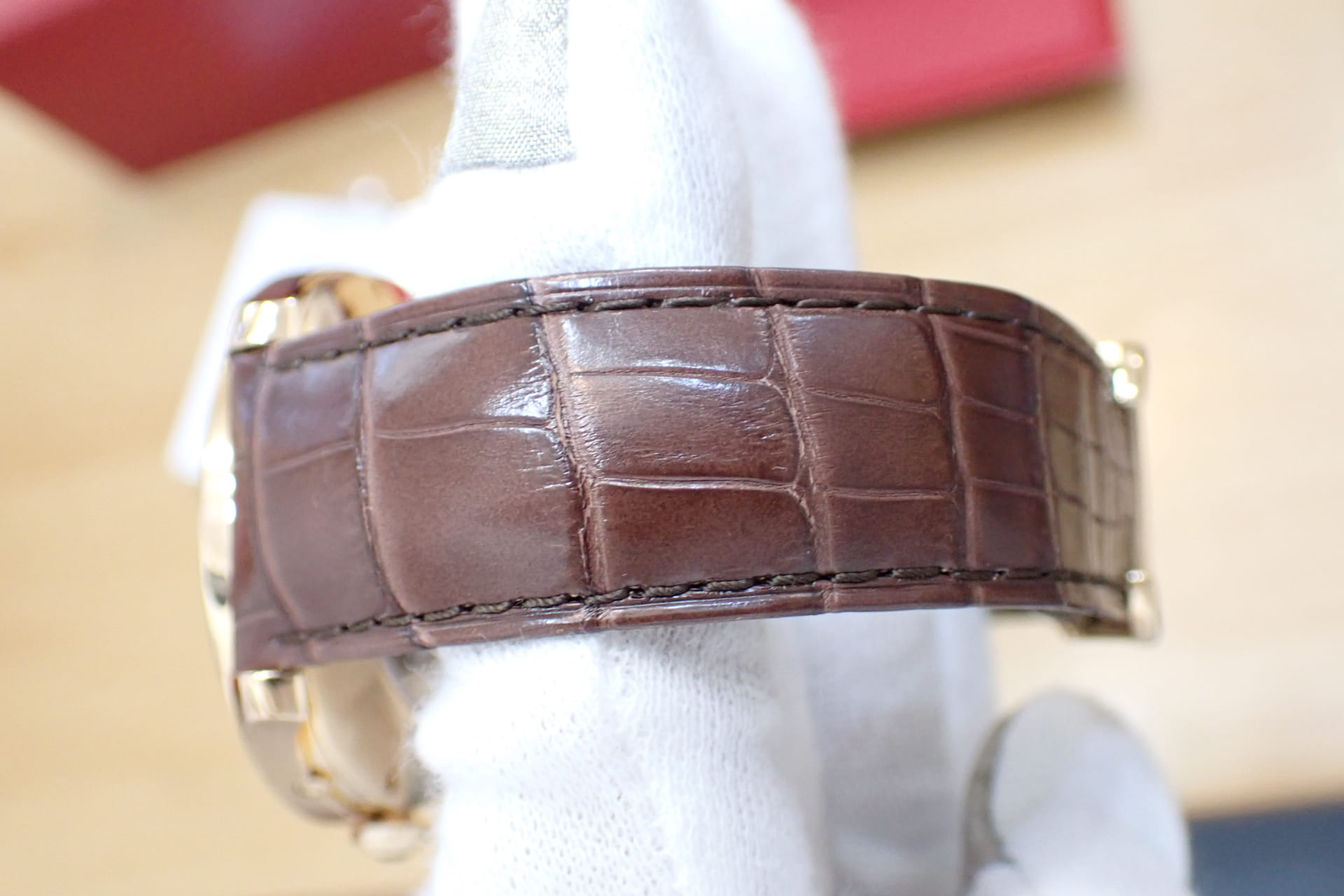 CARTIER/カルティエ ドライブ ドゥ カルティエ ムーンフェイズ 18KPG Ref.WGNM0008