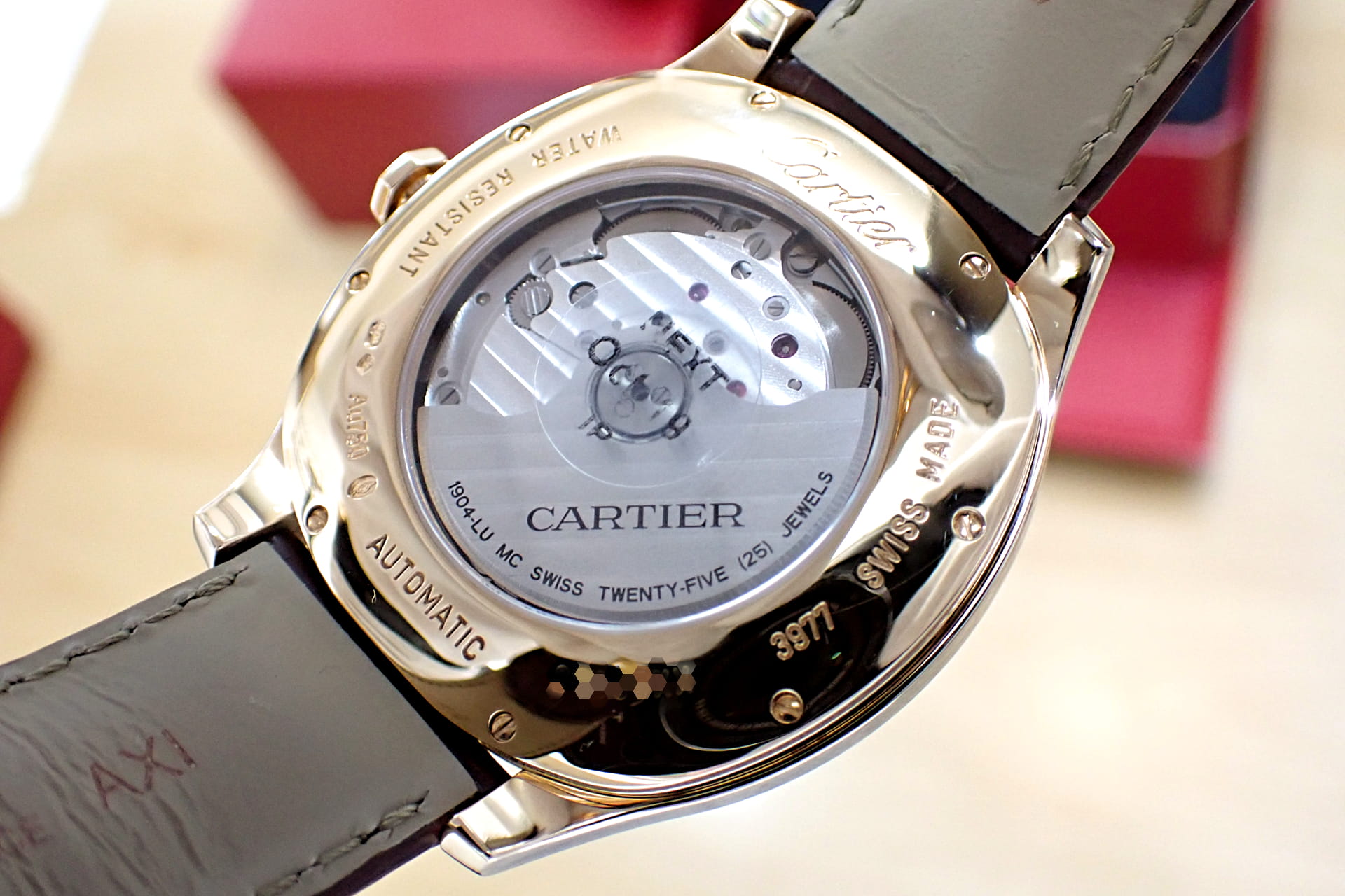 CARTIER/カルティエ ドライブ ドゥ カルティエ ムーンフェイズ 18KPG Ref.WGNM0008