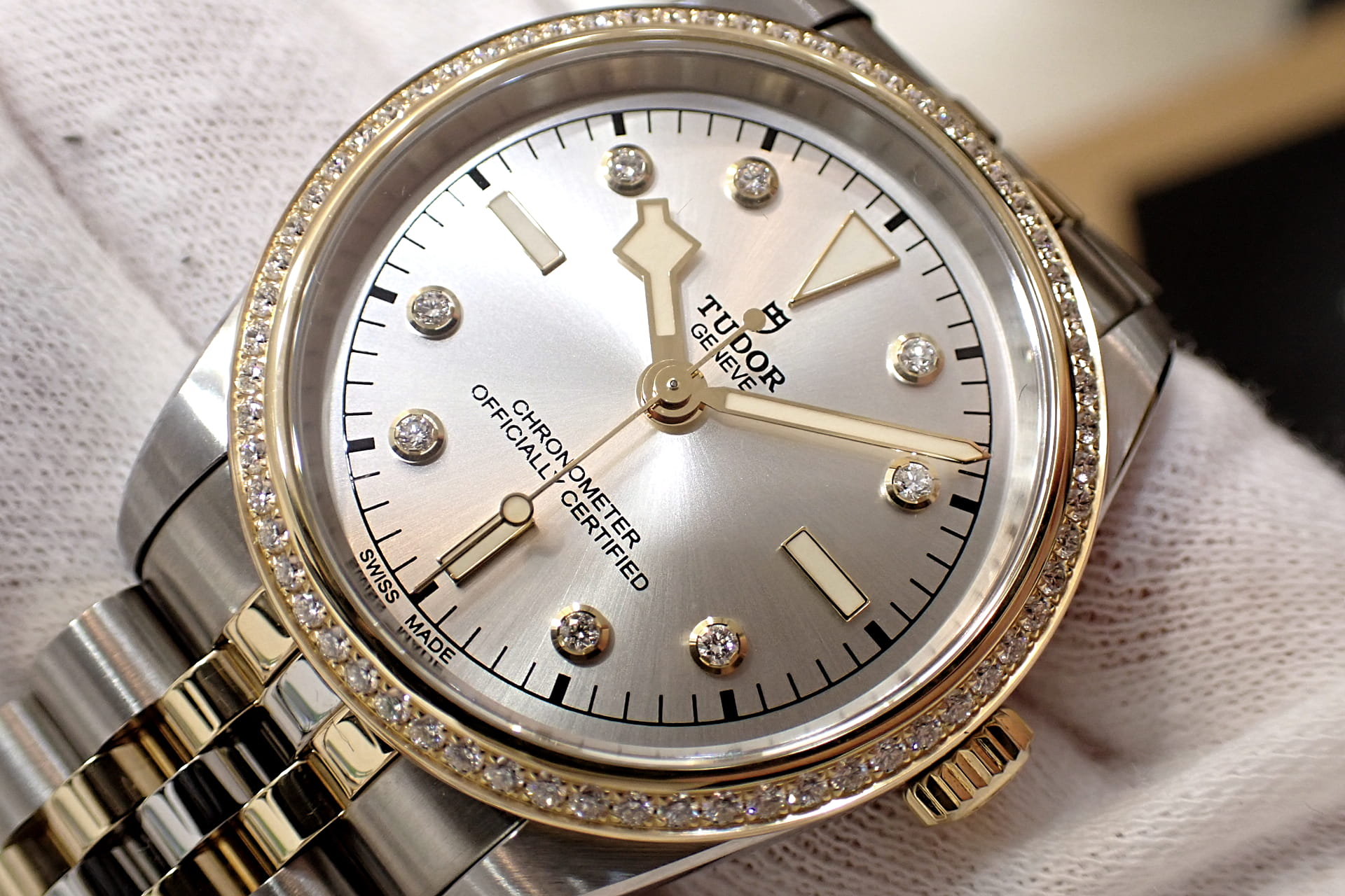 TUDOR/チューダー ブラックベイ36 SS/18KYG ダイヤモンド Ref.79653-0006